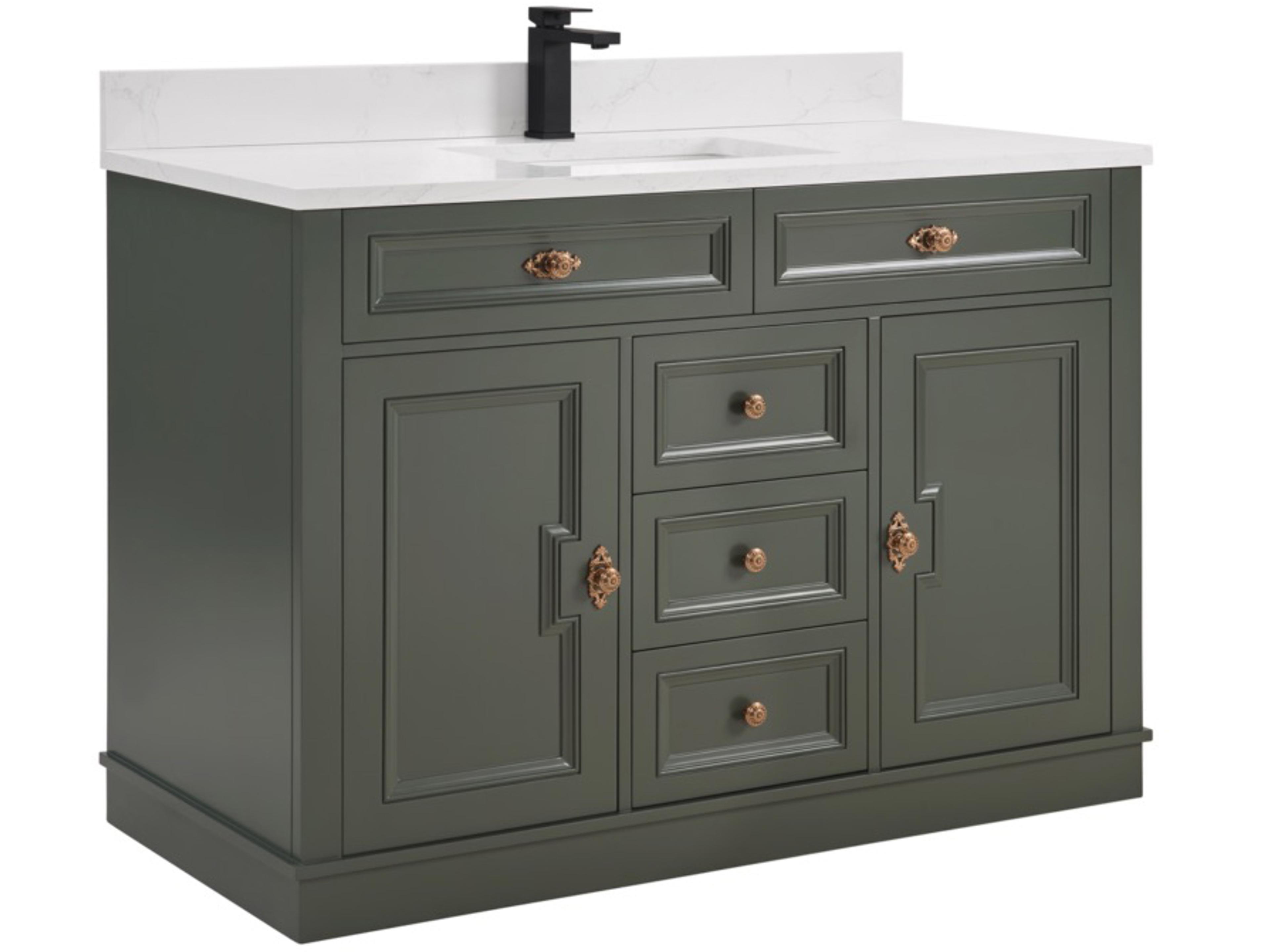 Legion Furniture Ws Series Pewter Green Vanity