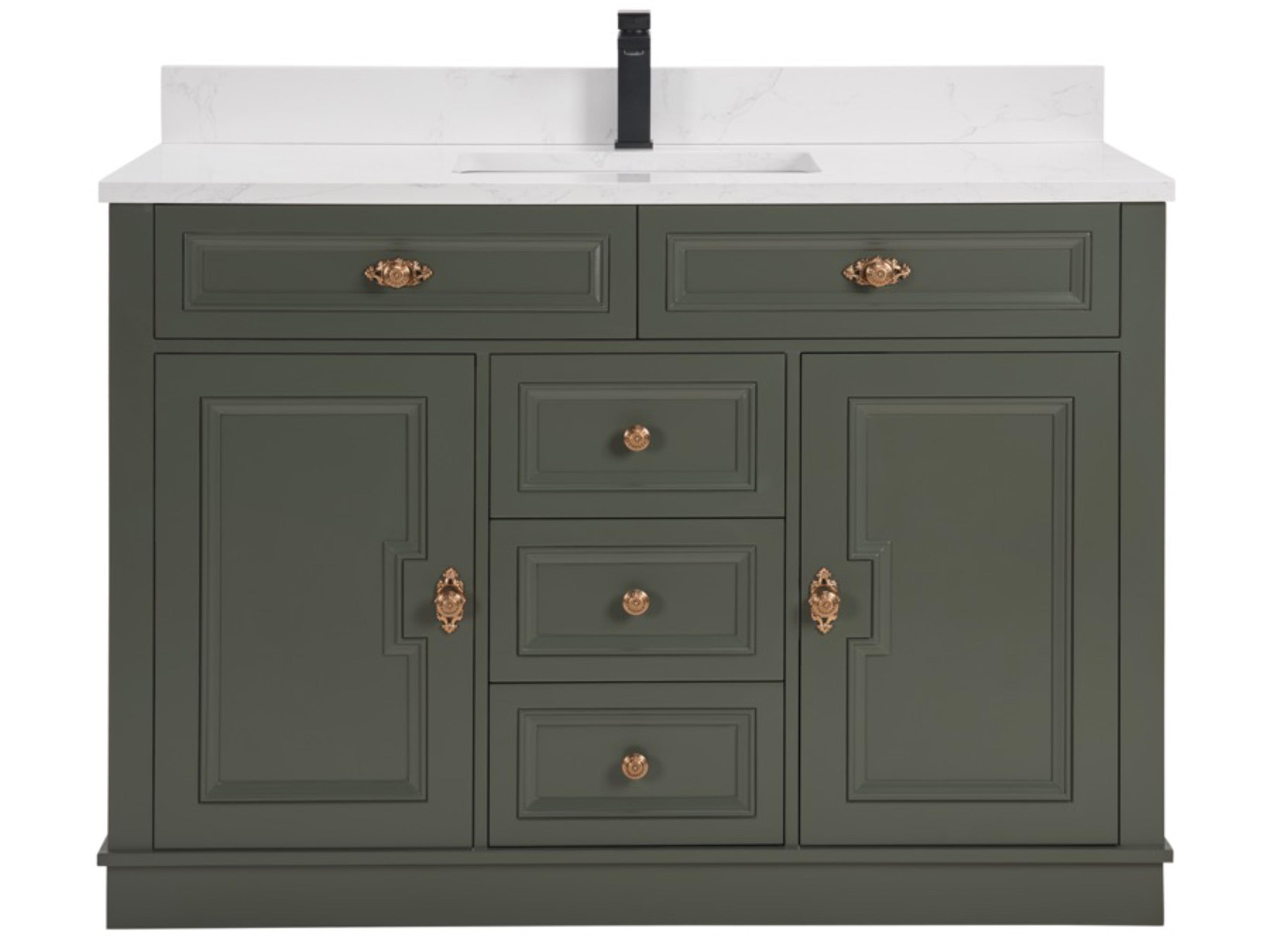 Legion Furniture Ws Series Pewter Green Vanity