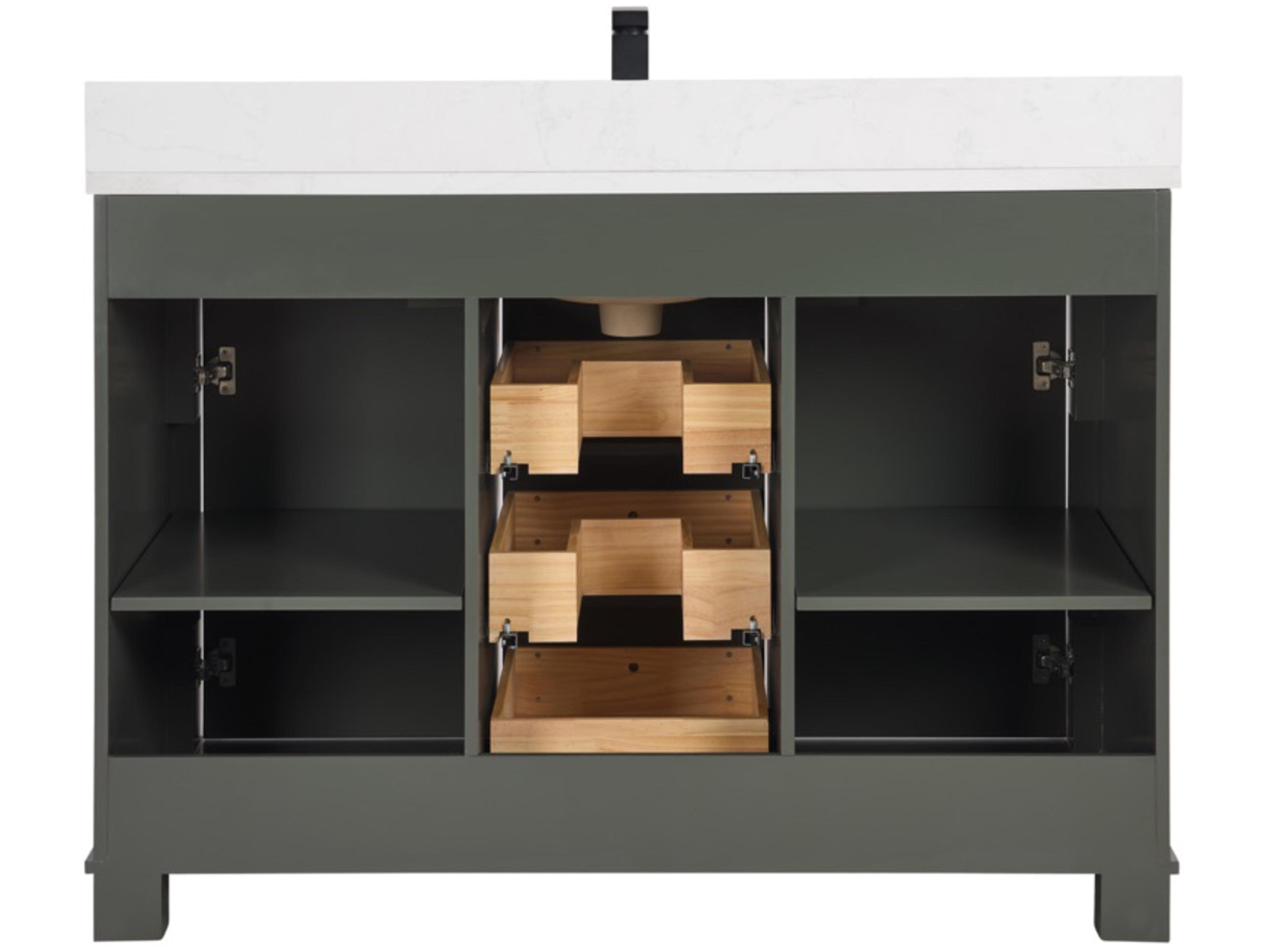 Legion Furniture Ws Series Pewter Green Vanity