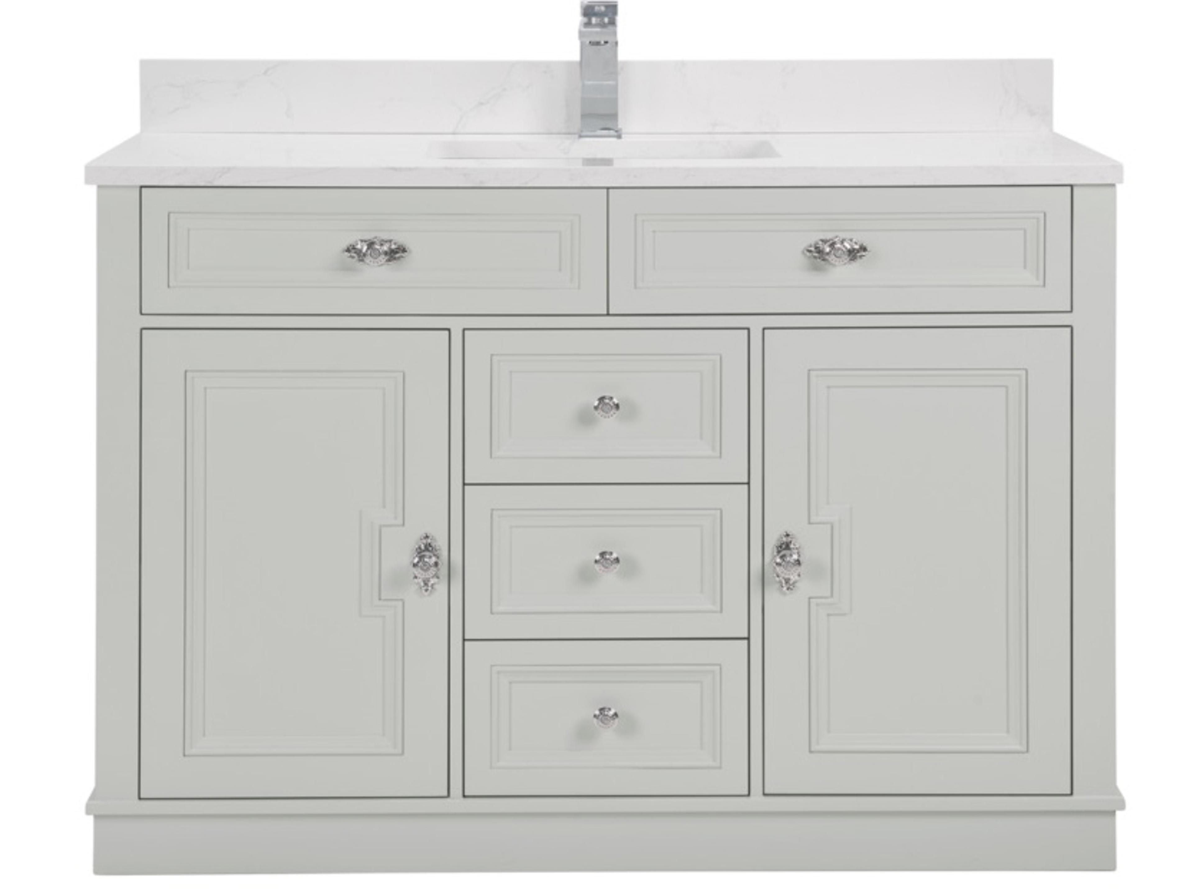 Legion Furniture Ws Series Silver Strand Vanity