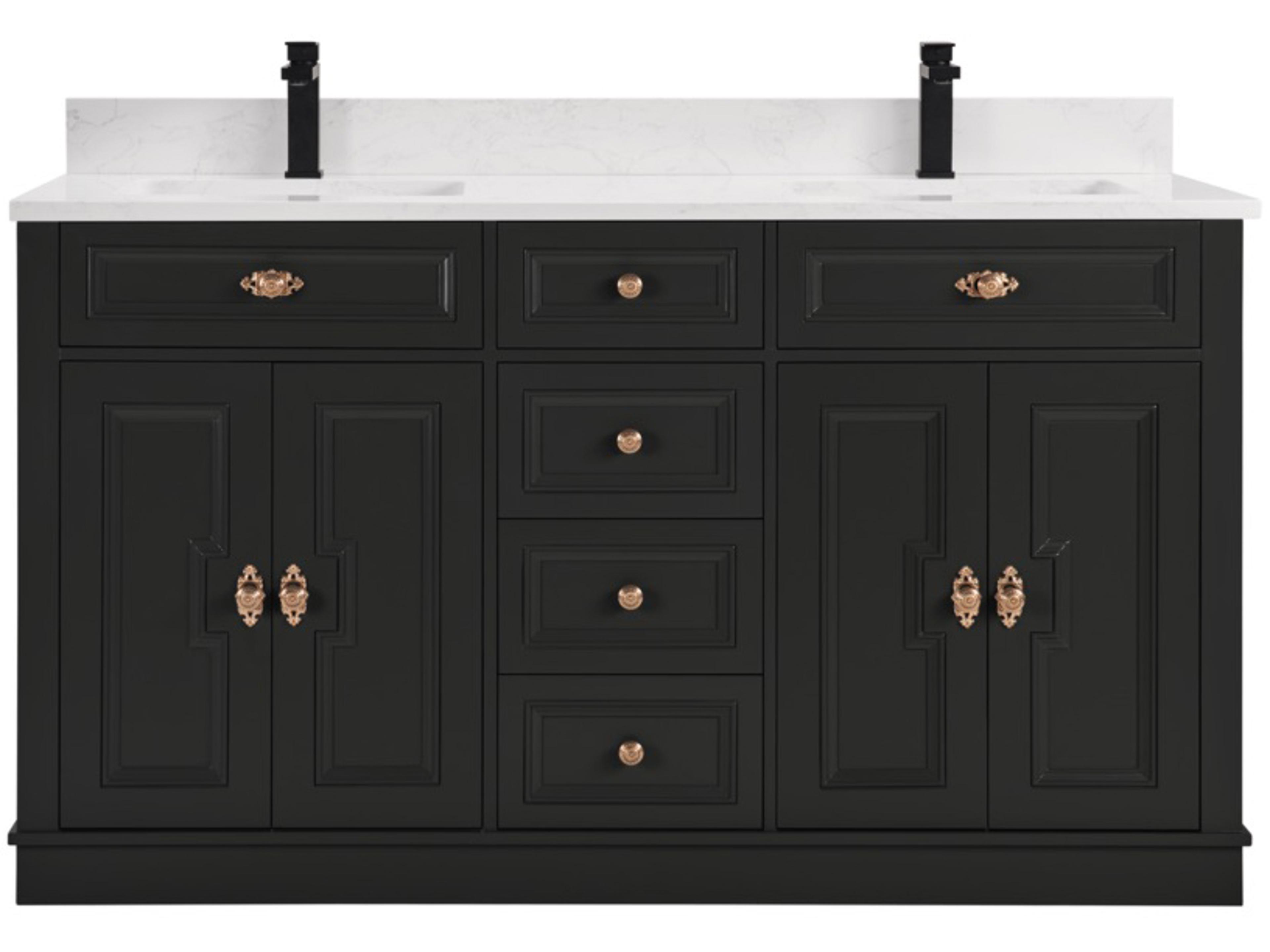Legion Furniture Ws Series Tricorn Black Vanity