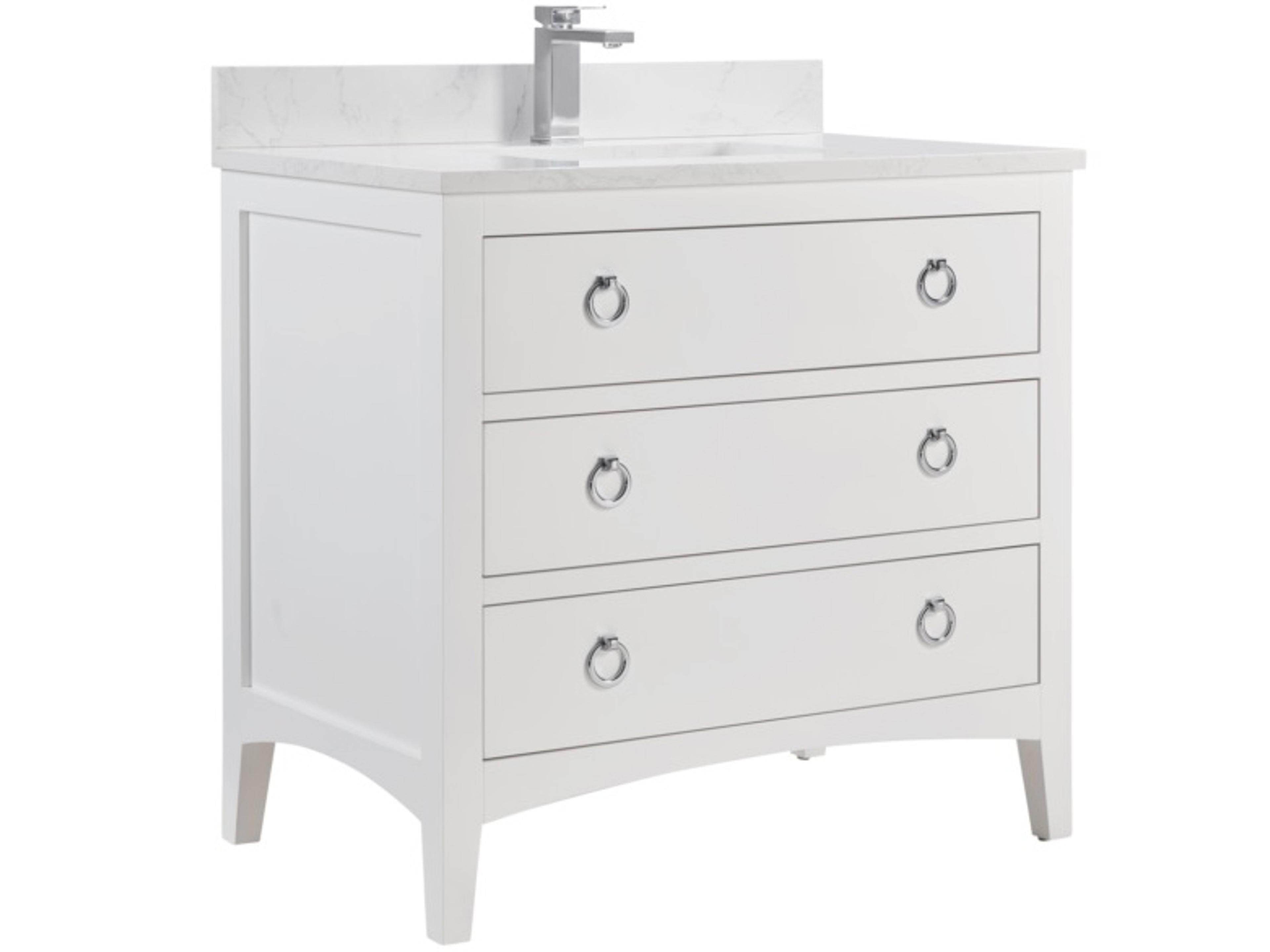 Ws Series White Vanity