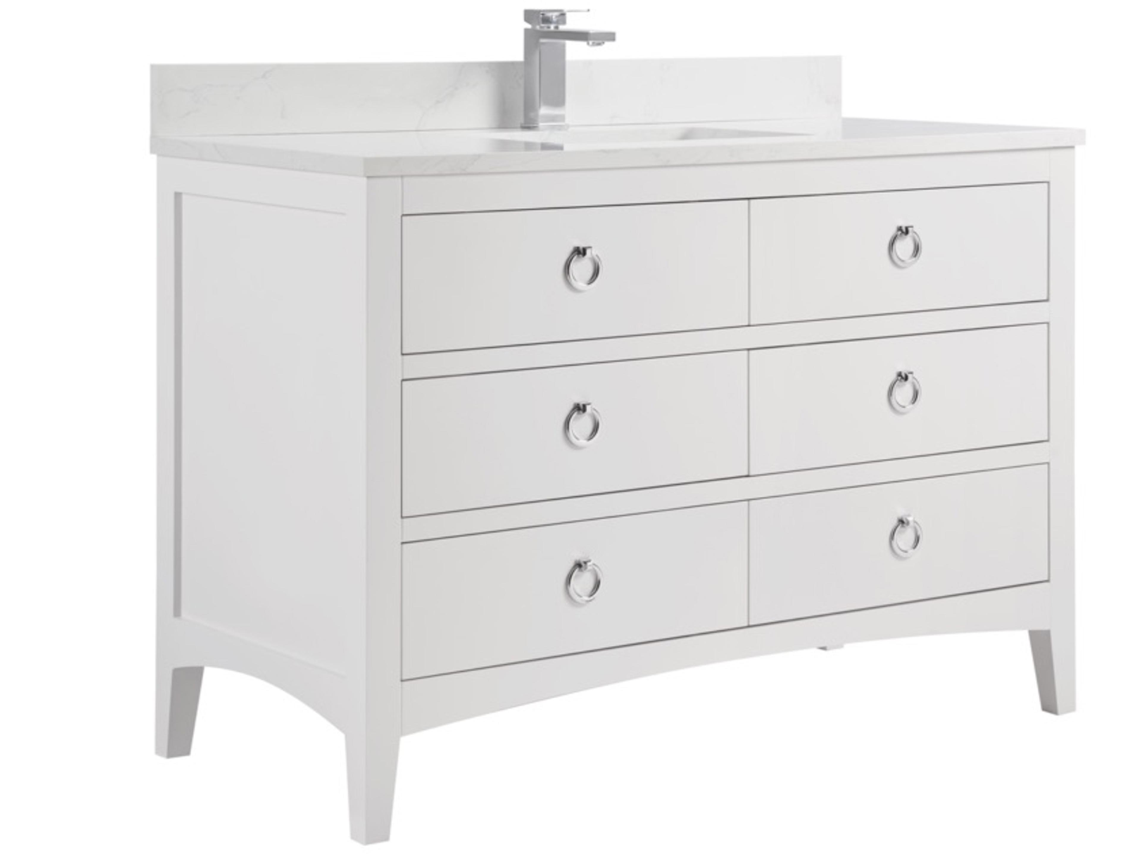 Ws Series White Vanity