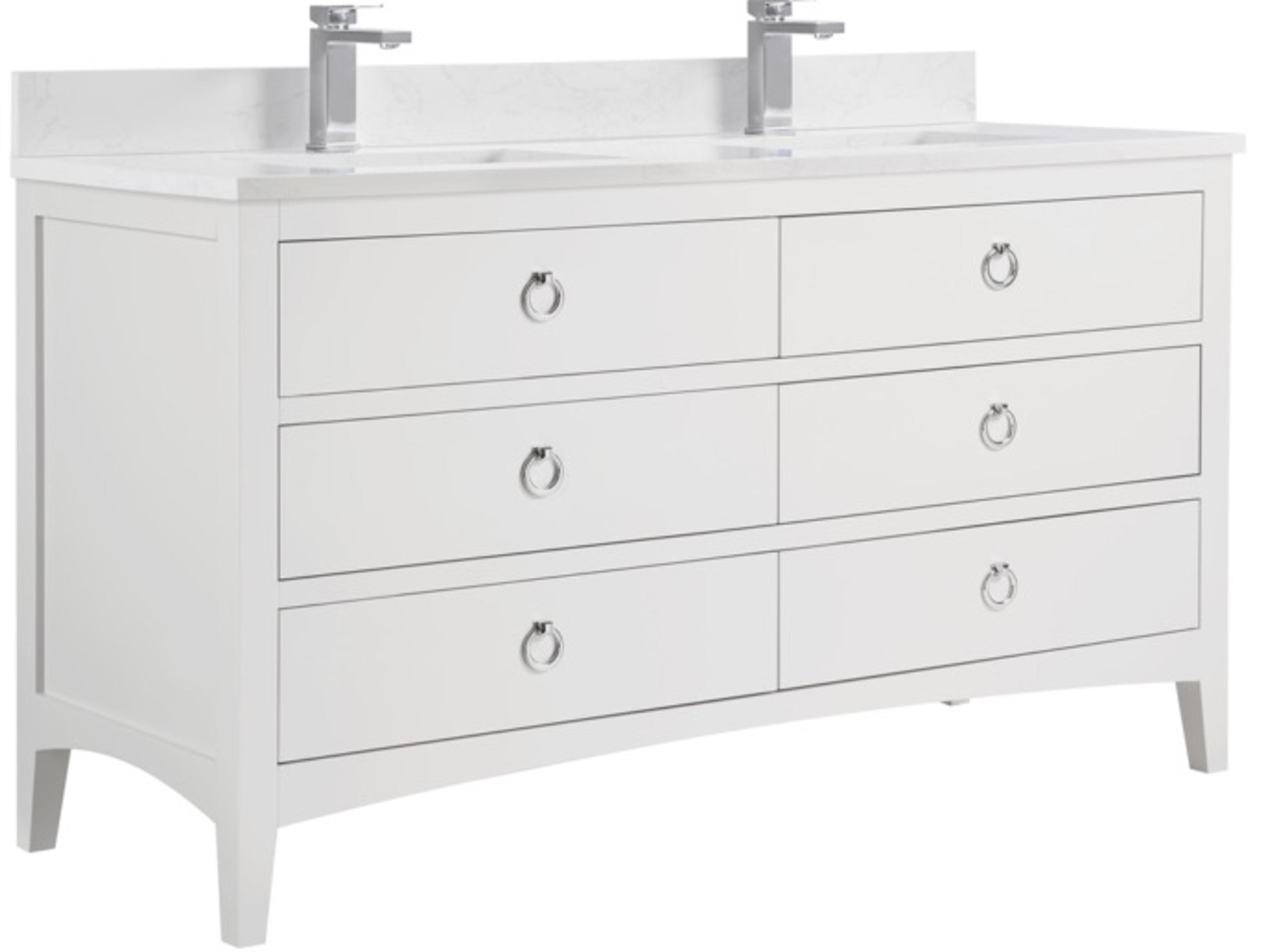 Ws Series White Vanity