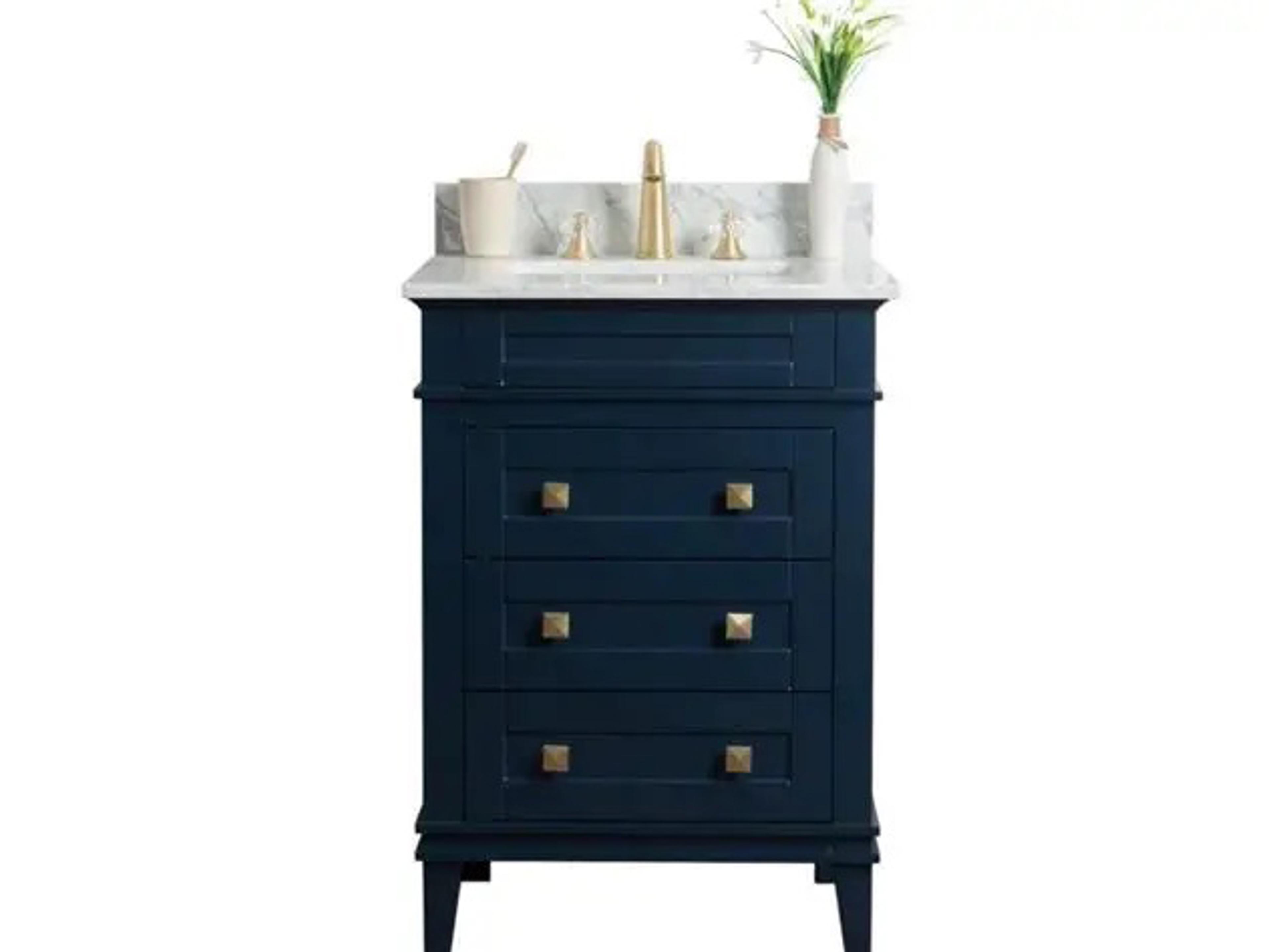 Legion Furniture Ws Series Blue Vanity