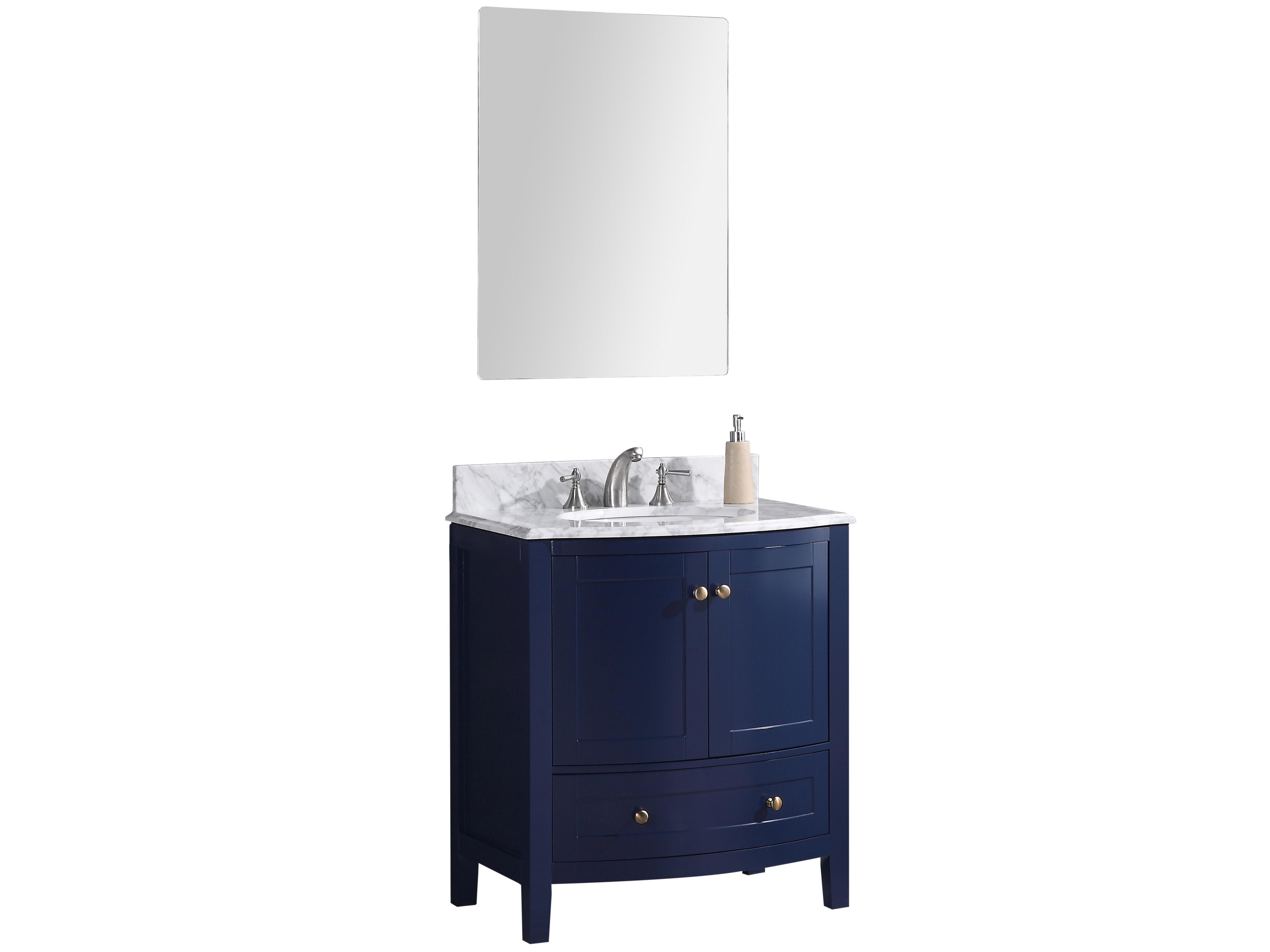 Wt Series Blue Vanity