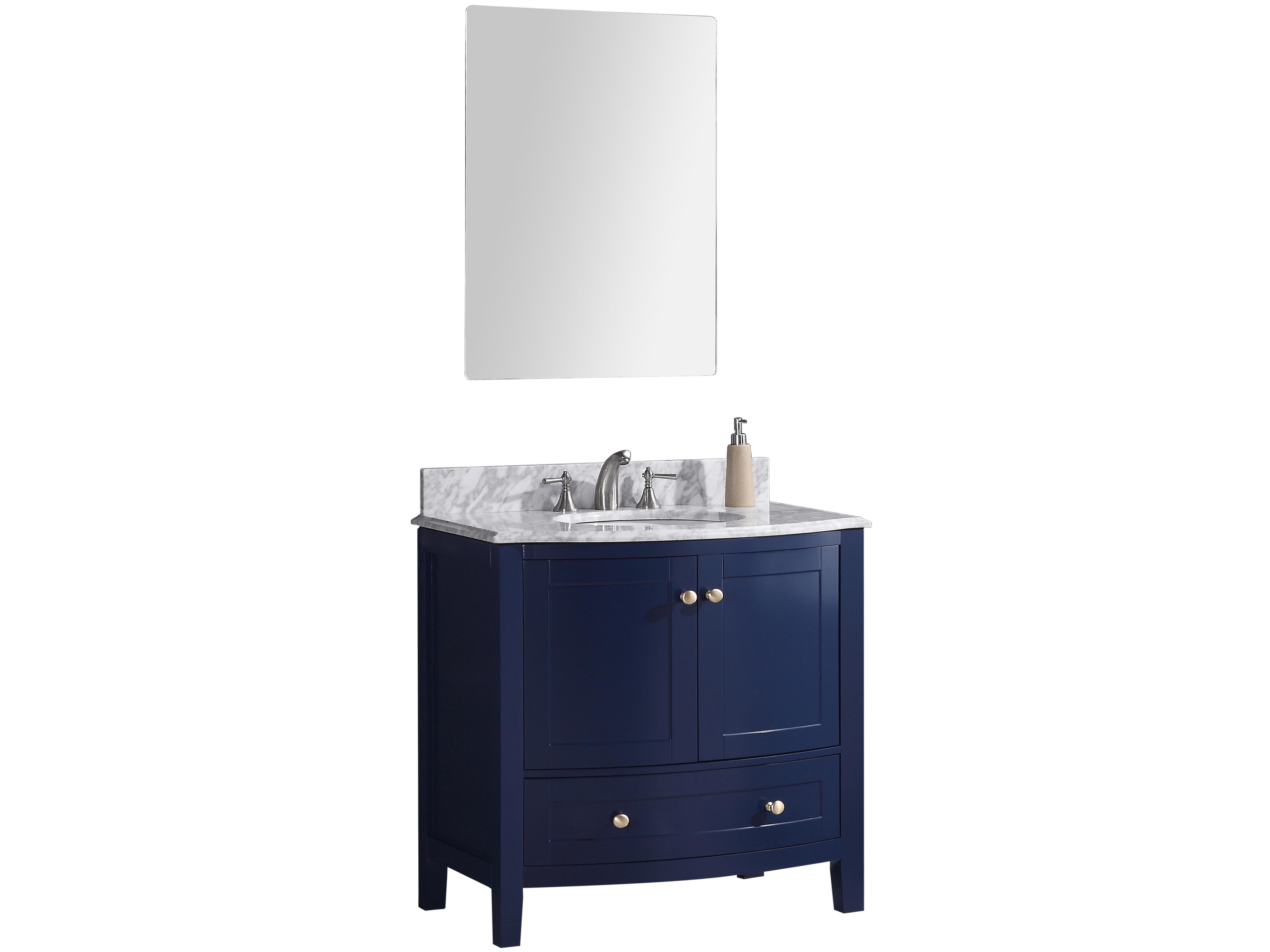Wt Series Blue Vanity
