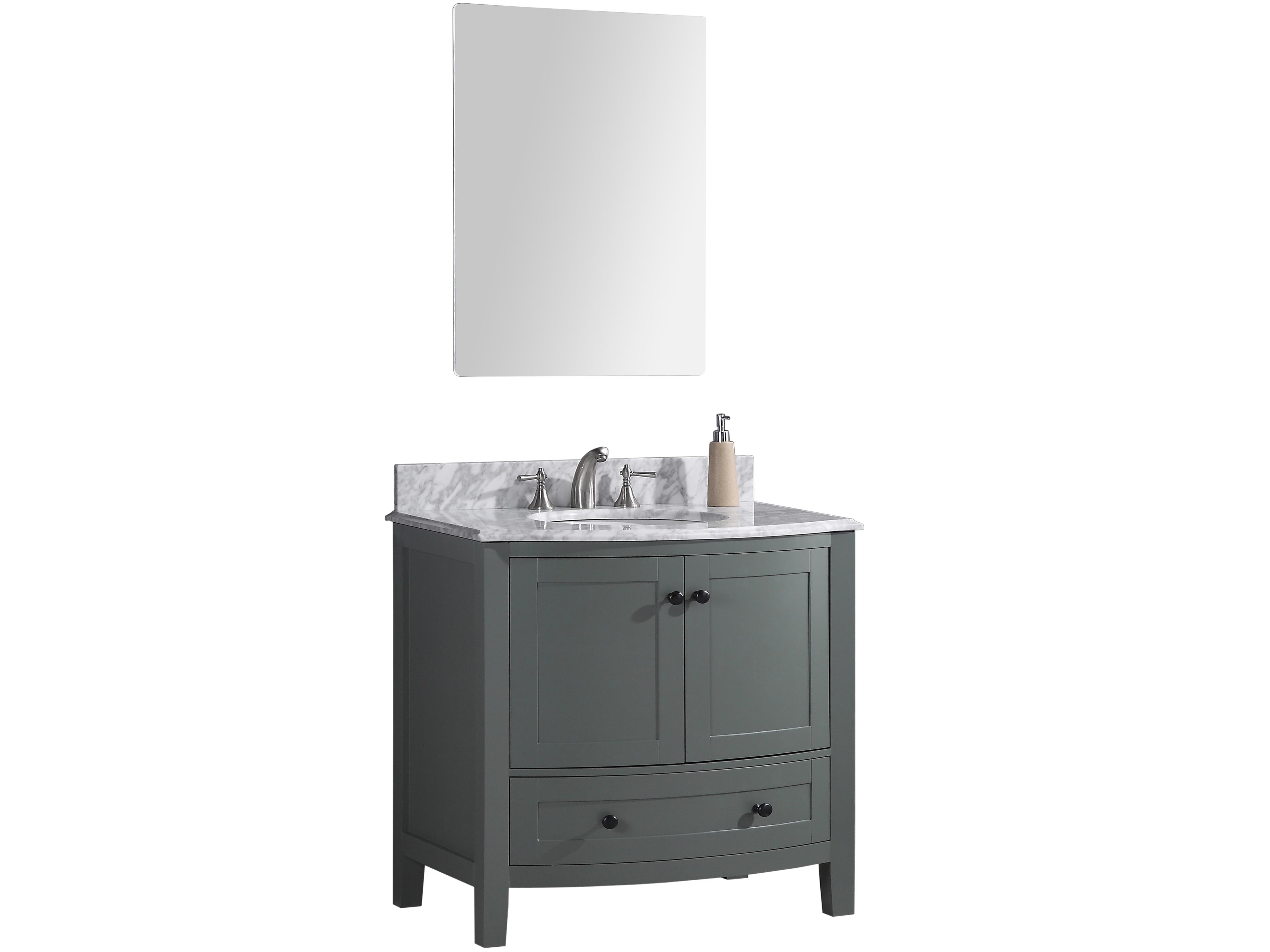 Wt Series Pewter Green Vanity