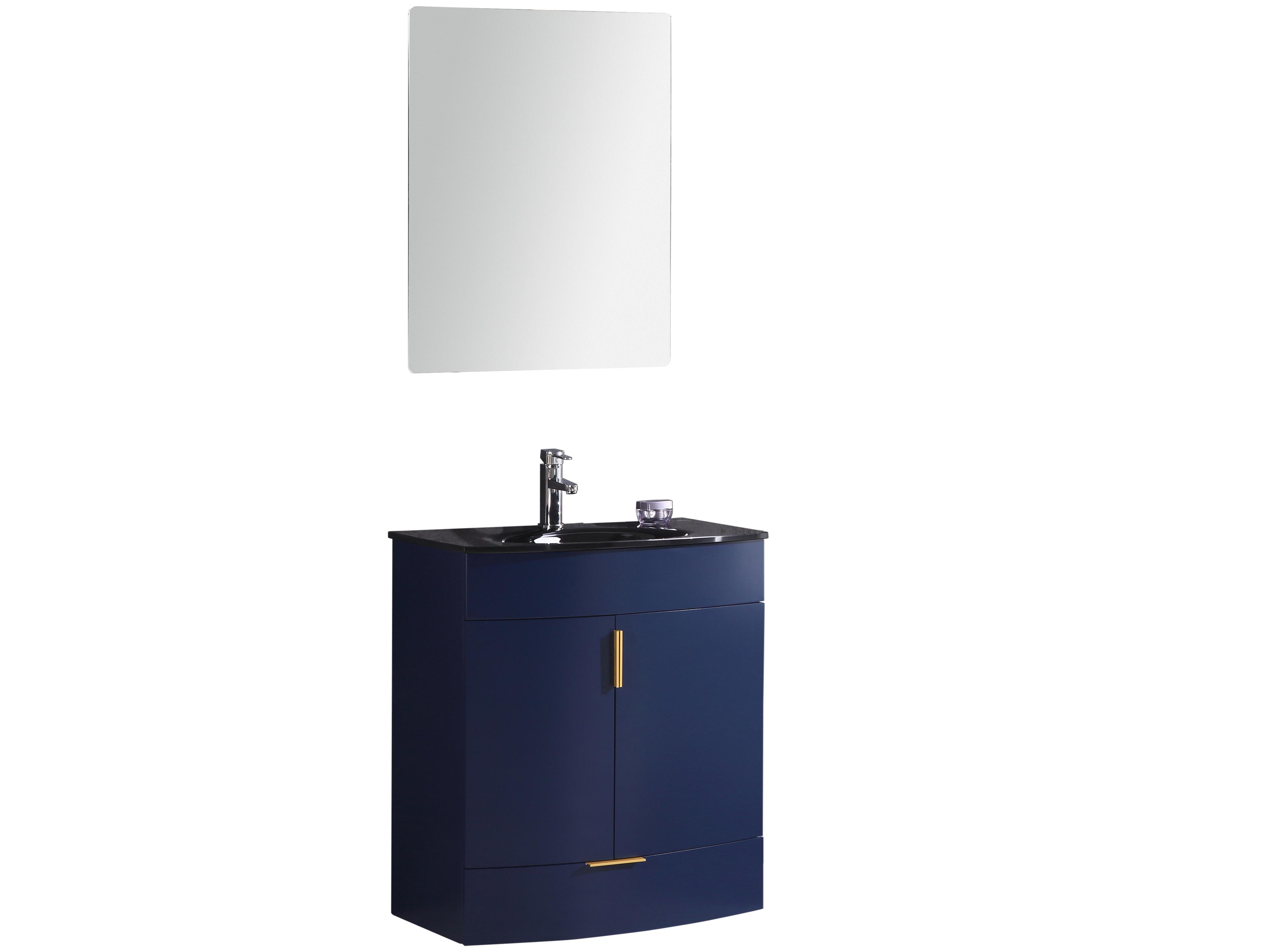 Wt Series Blue Vanity