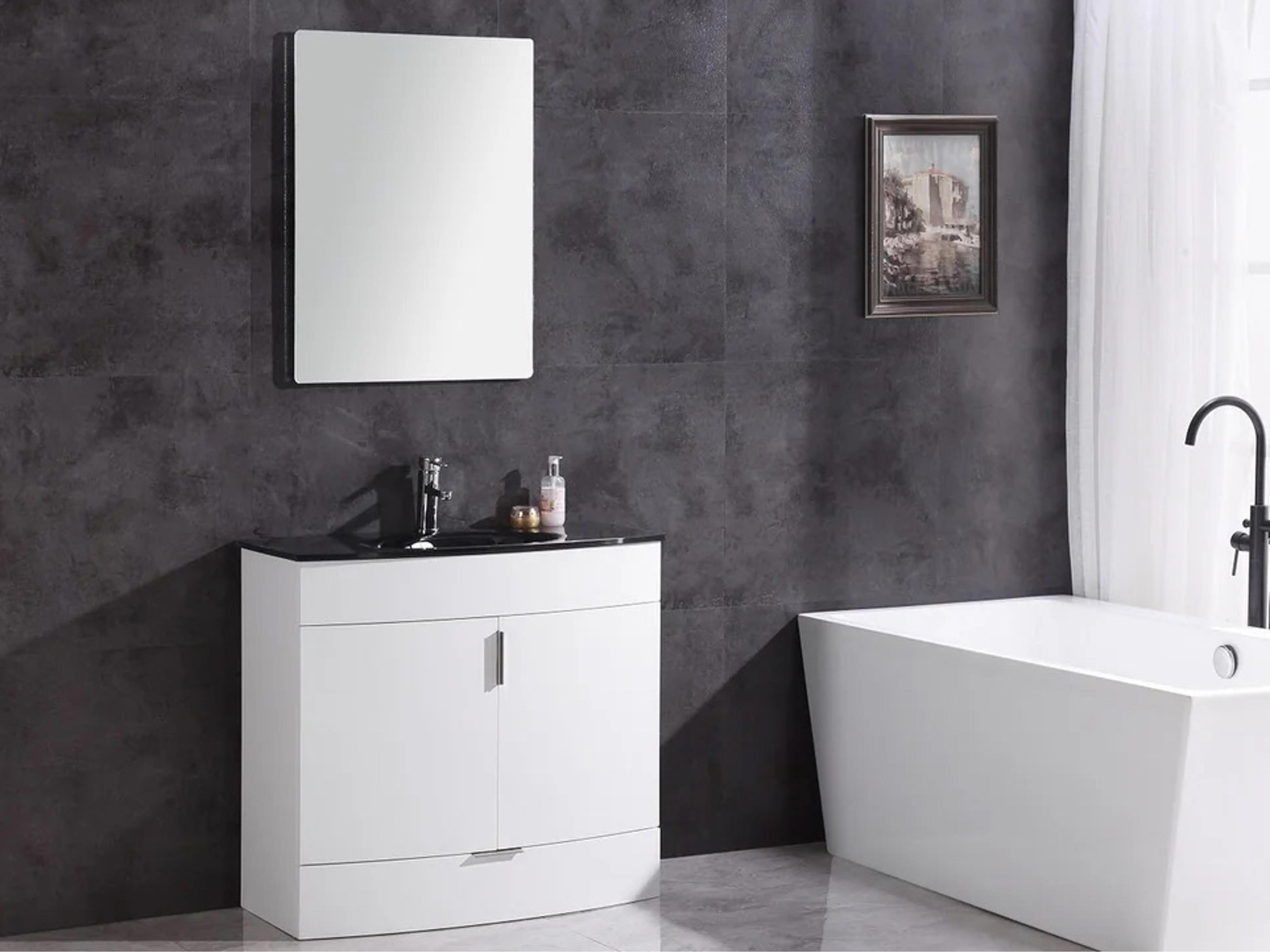 Wt Series White Vanity