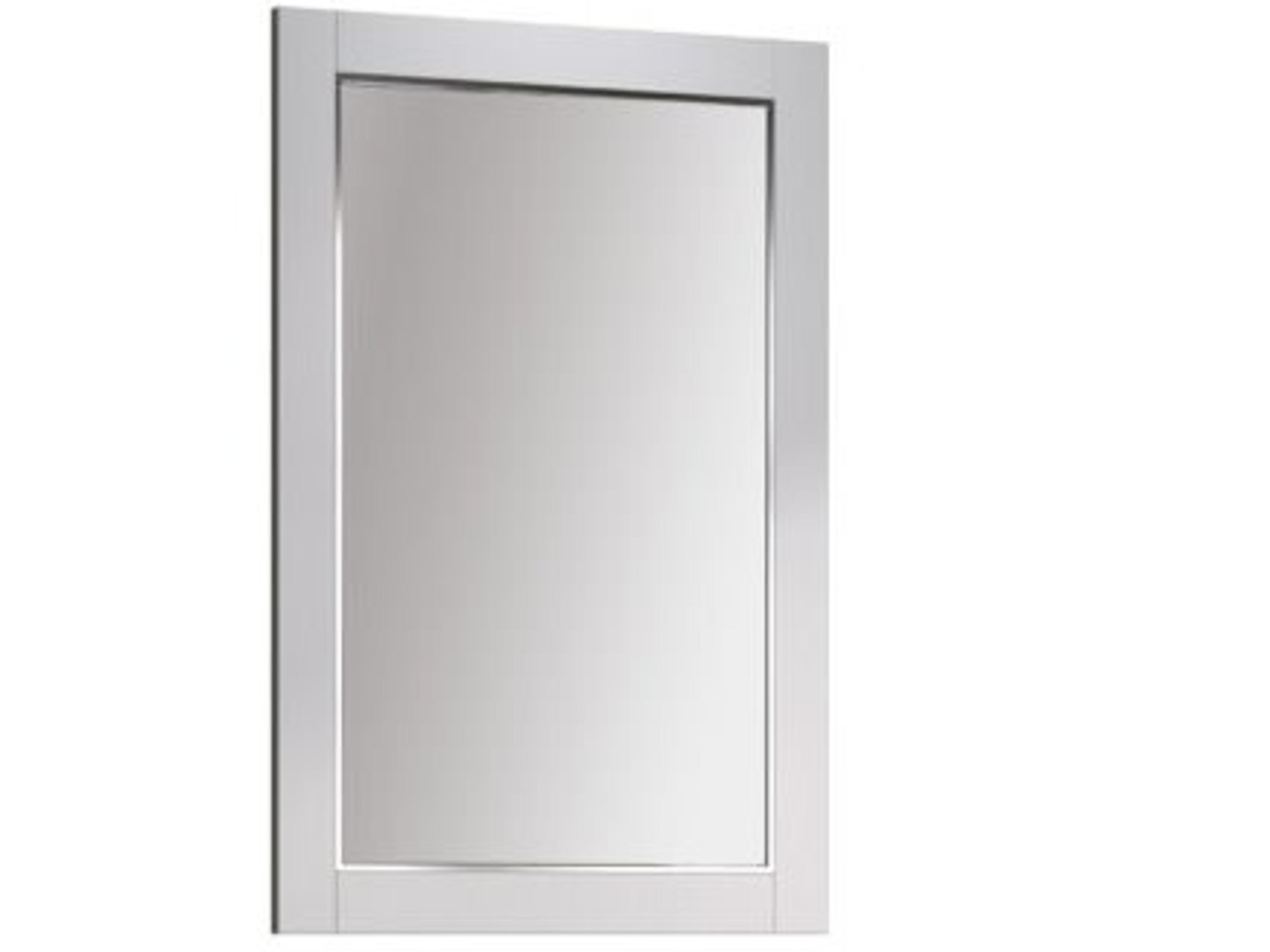 Wv Series White Wall Mirror Vertical
