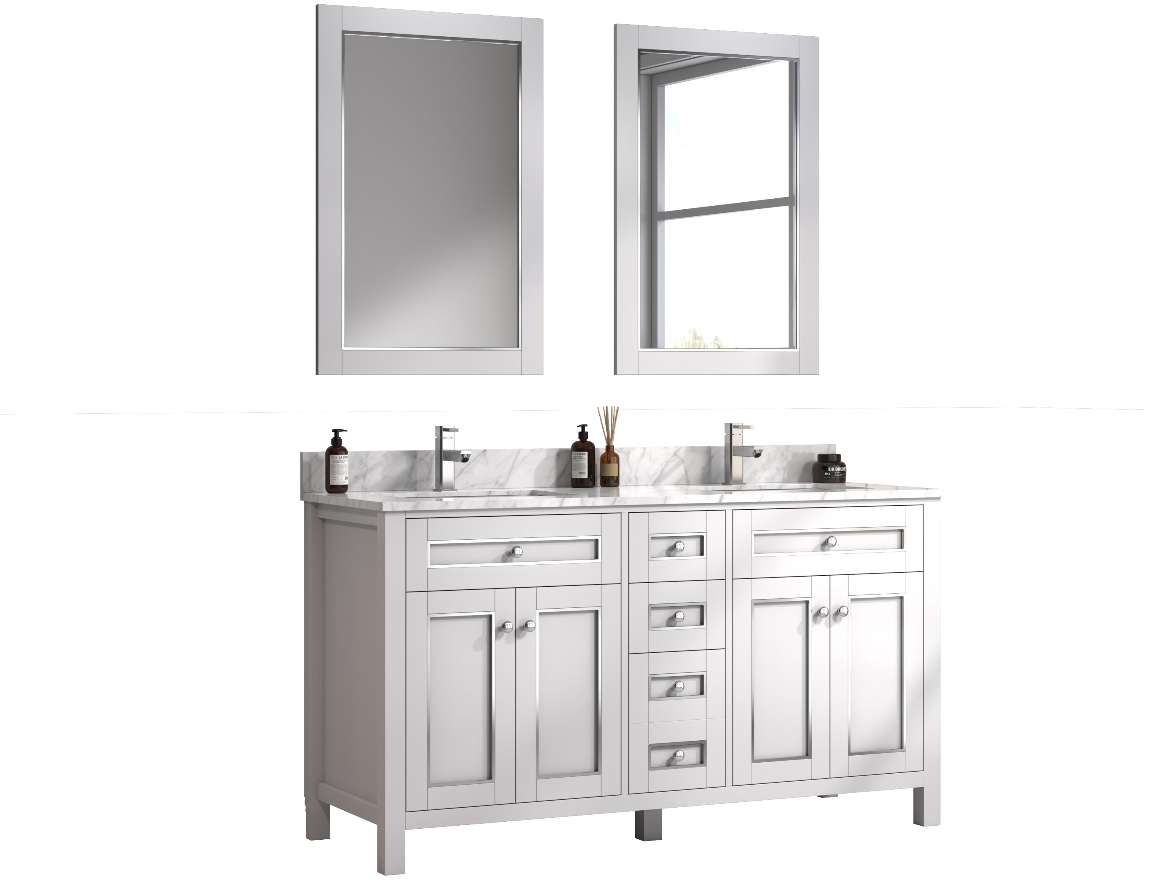 Wv Series White Vanity