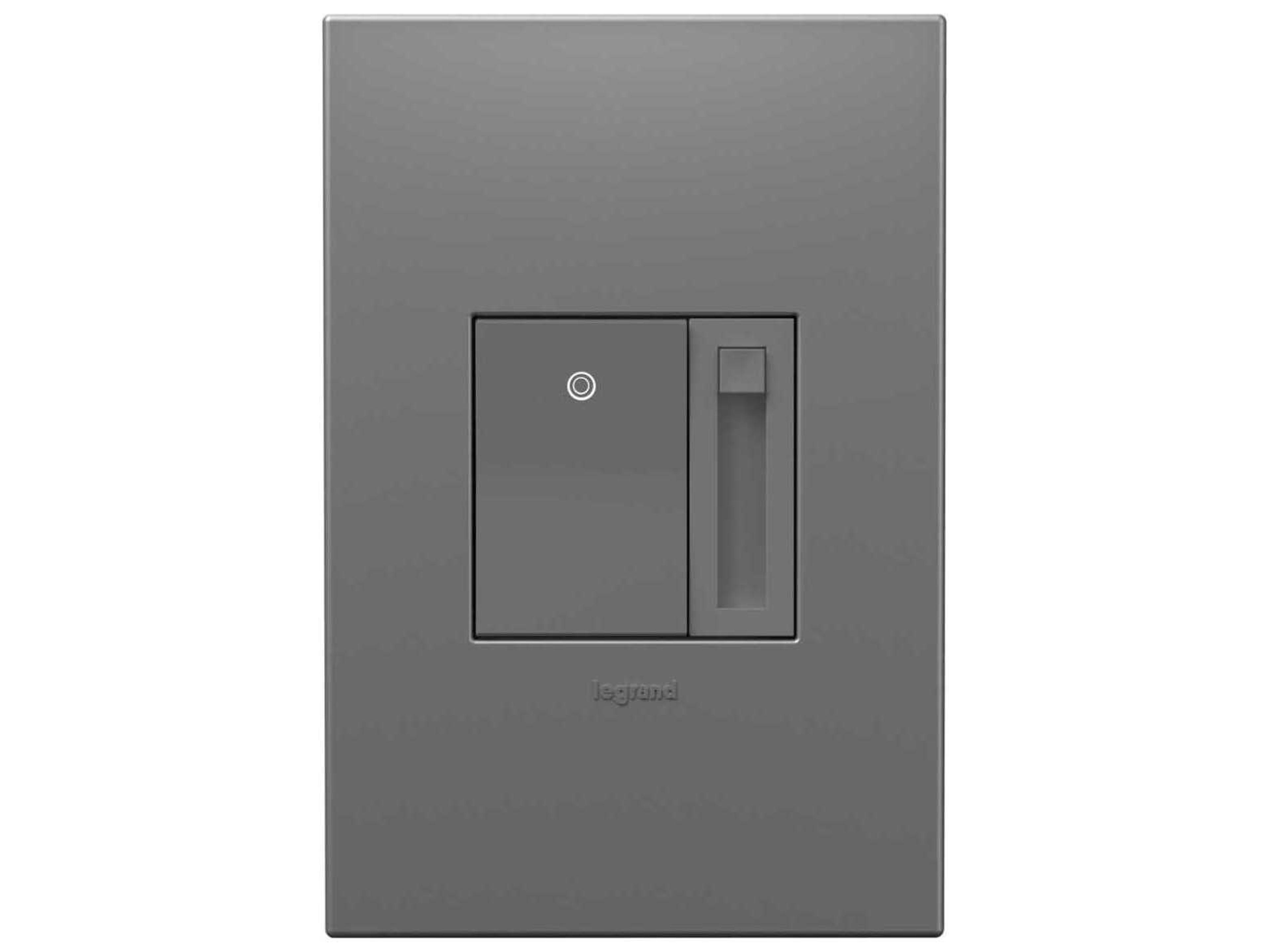 Paddle Magnesium LED Advanced Dimmer with Microban