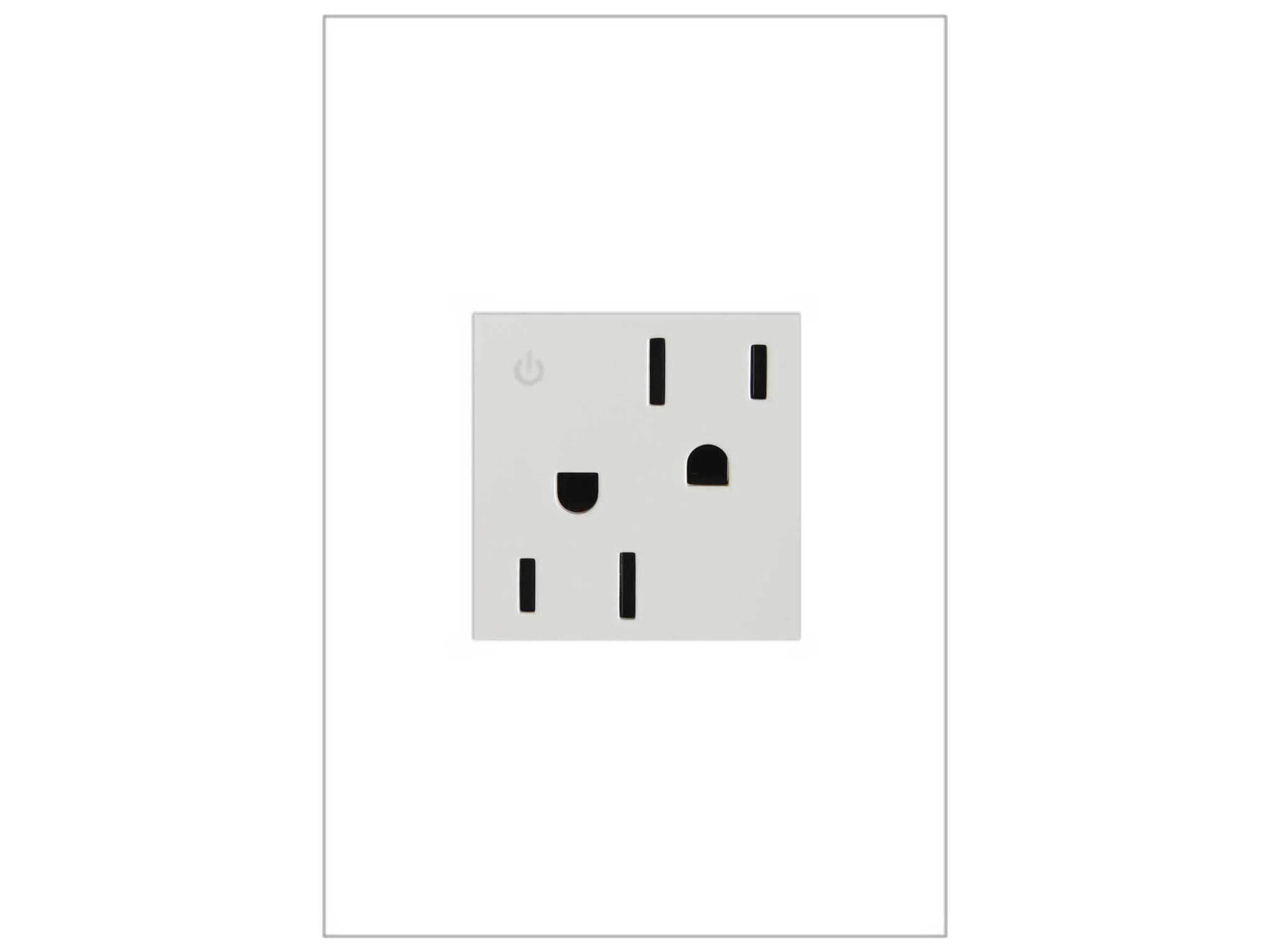Legrand Outlets 15A Tamper-Resistant Dual Controlled Outlet