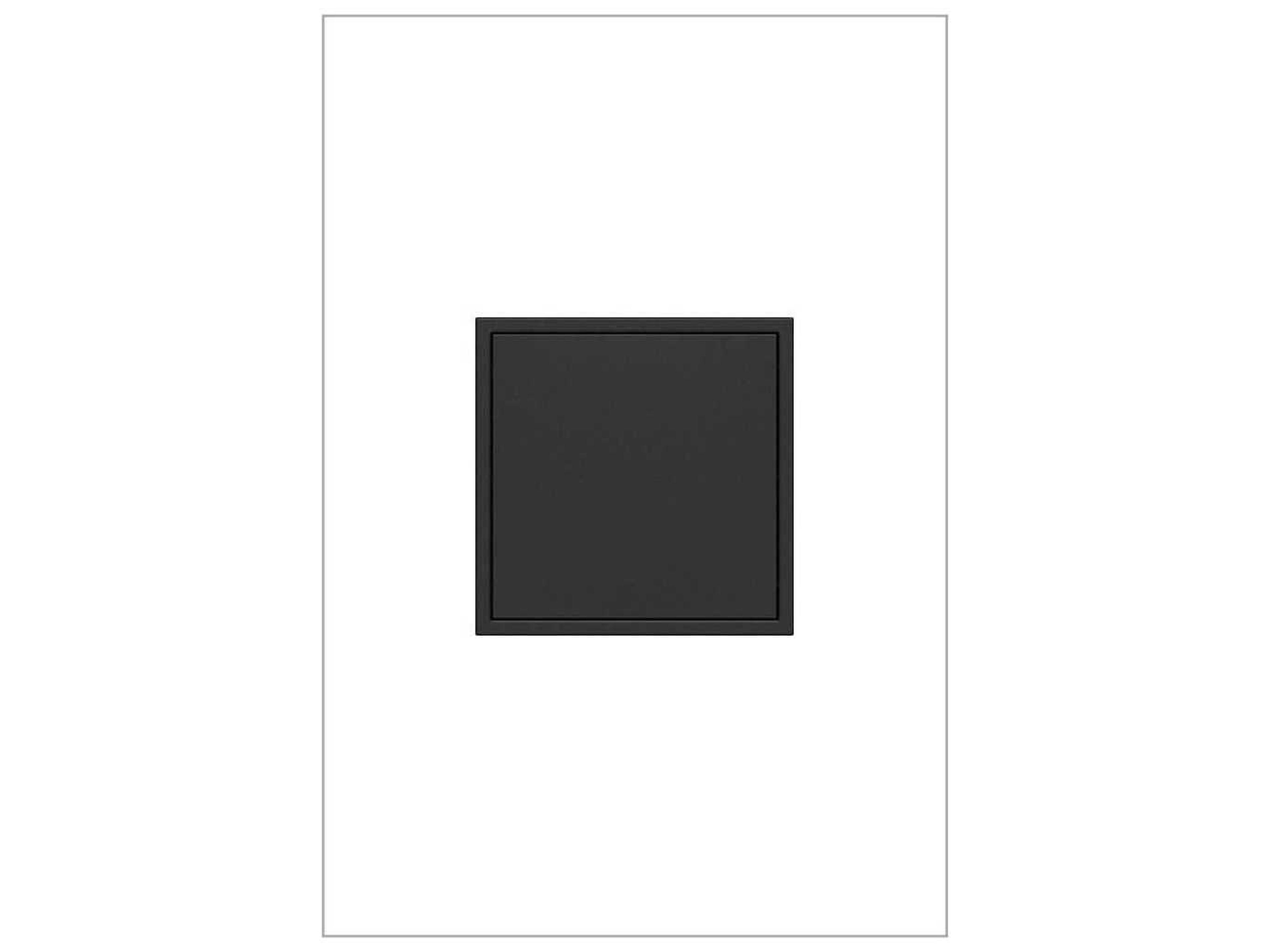 Legrand Outlets Graphite One-Gang Pop-Out Outlet