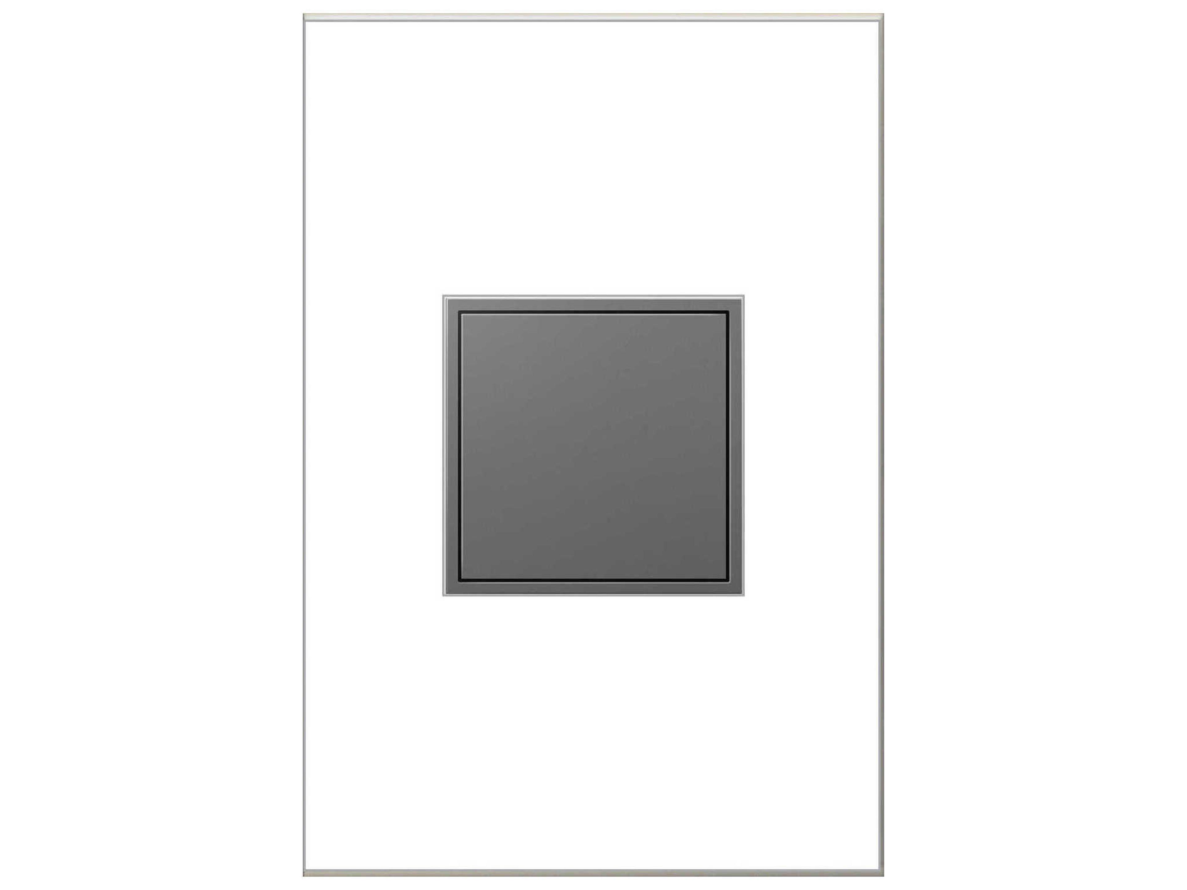 Legrand Outlets Magnesium One-Gang Pop-Out Outlet