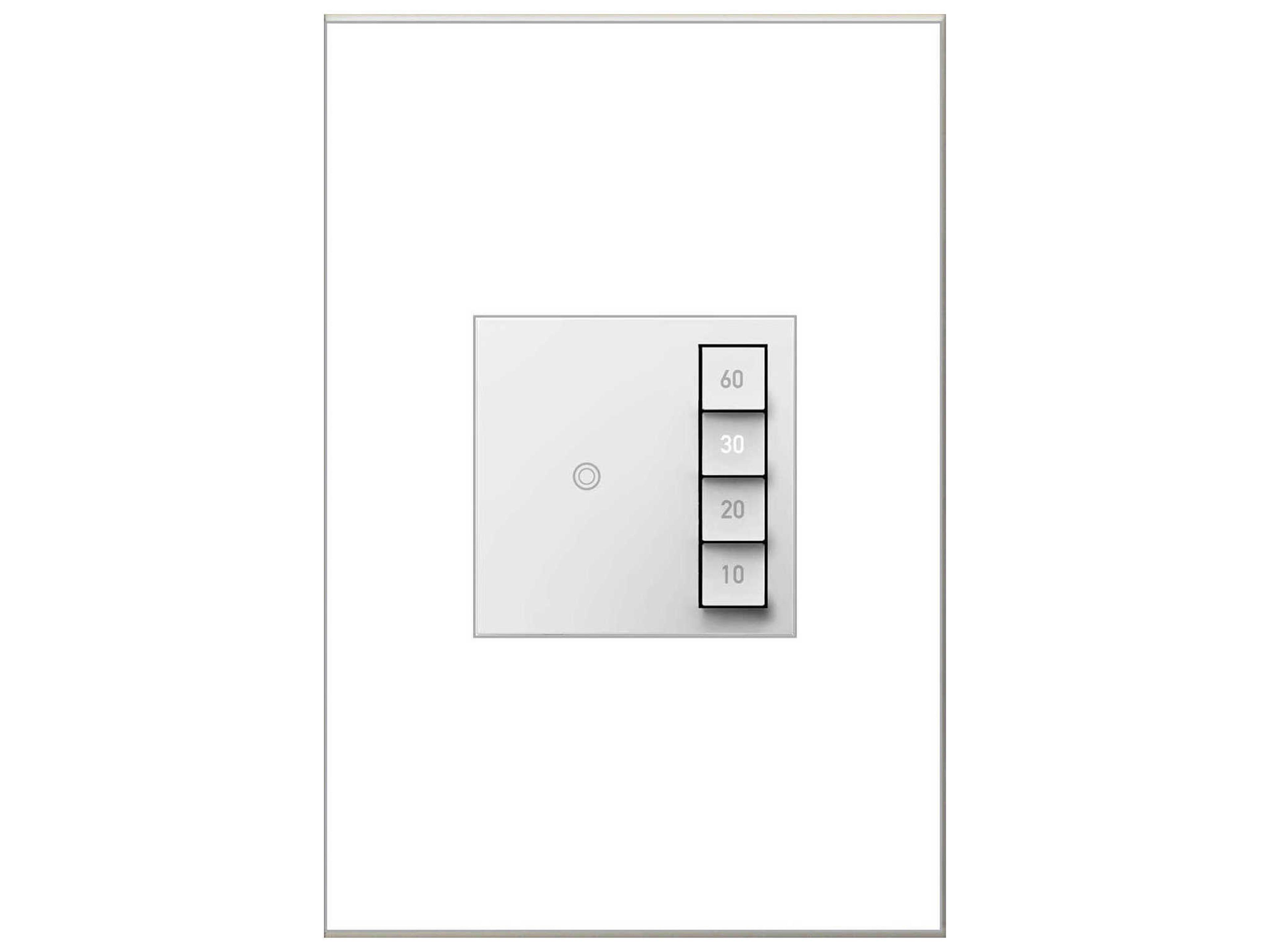 Legrand Motion Sensor White Manual-ON/Timed-OFF SensaSwitch