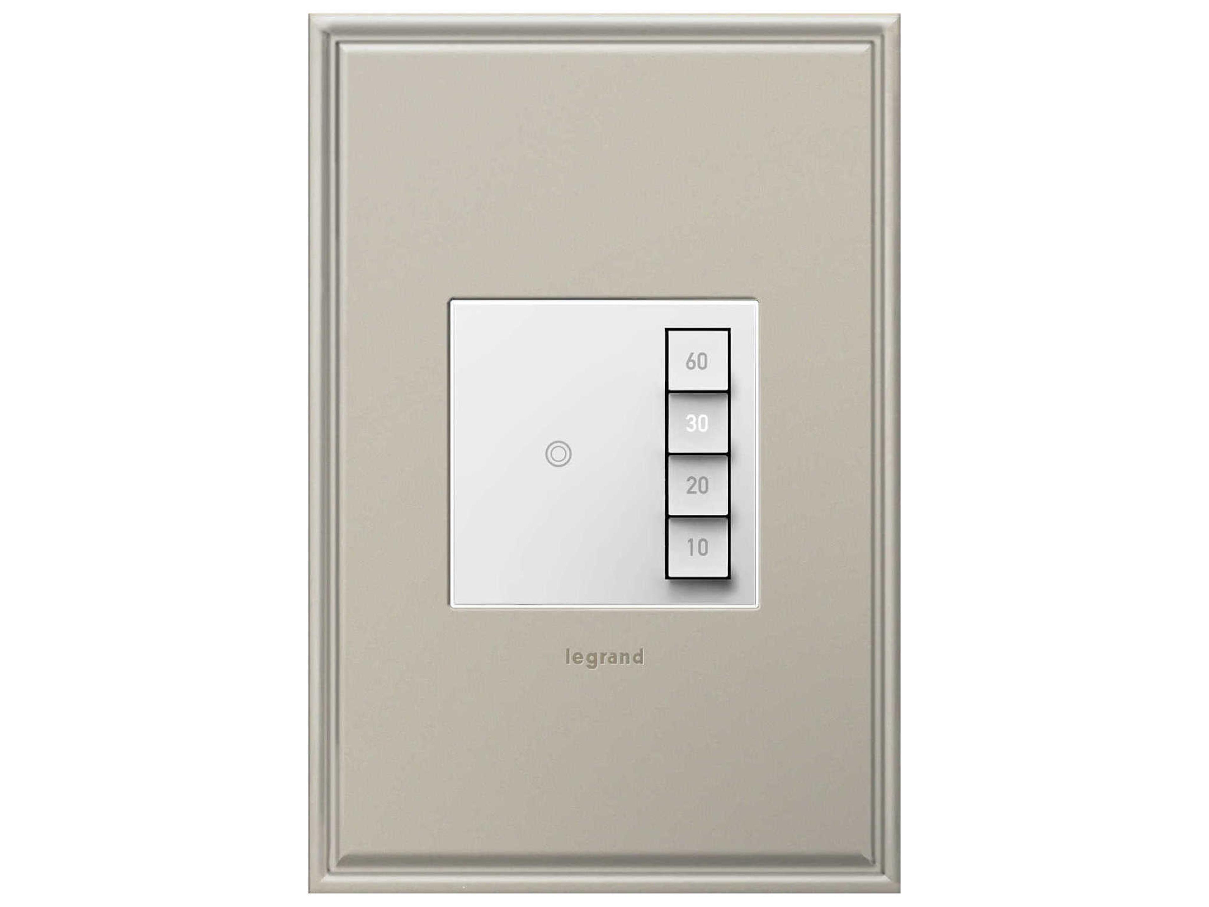 Legrand Motion Sensor White Manual-ON/Timed-OFF SensaSwitch