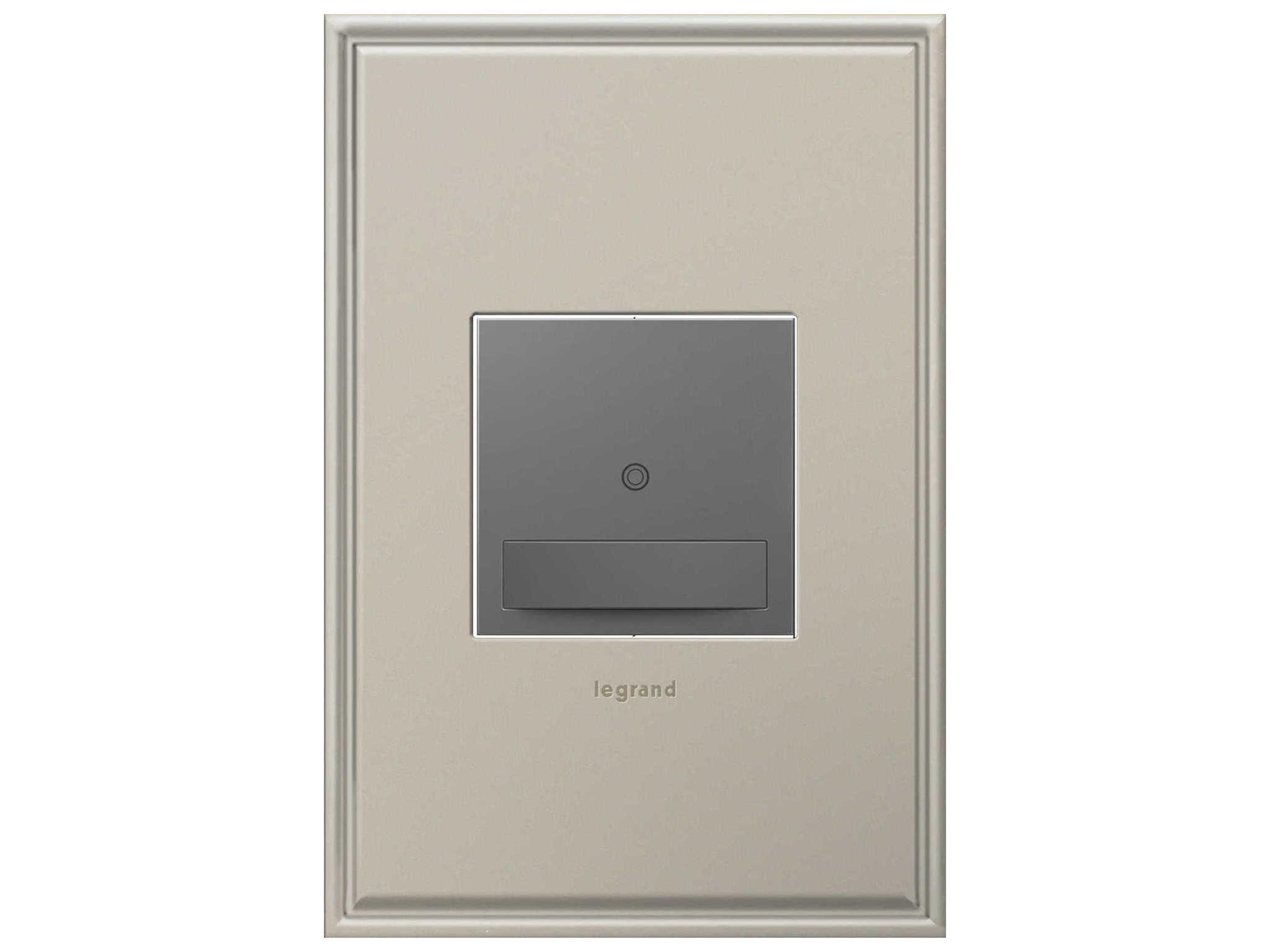 Legrand Motion Sensor Magnesium Manual-ON/Auto-OFF SensaSwitch