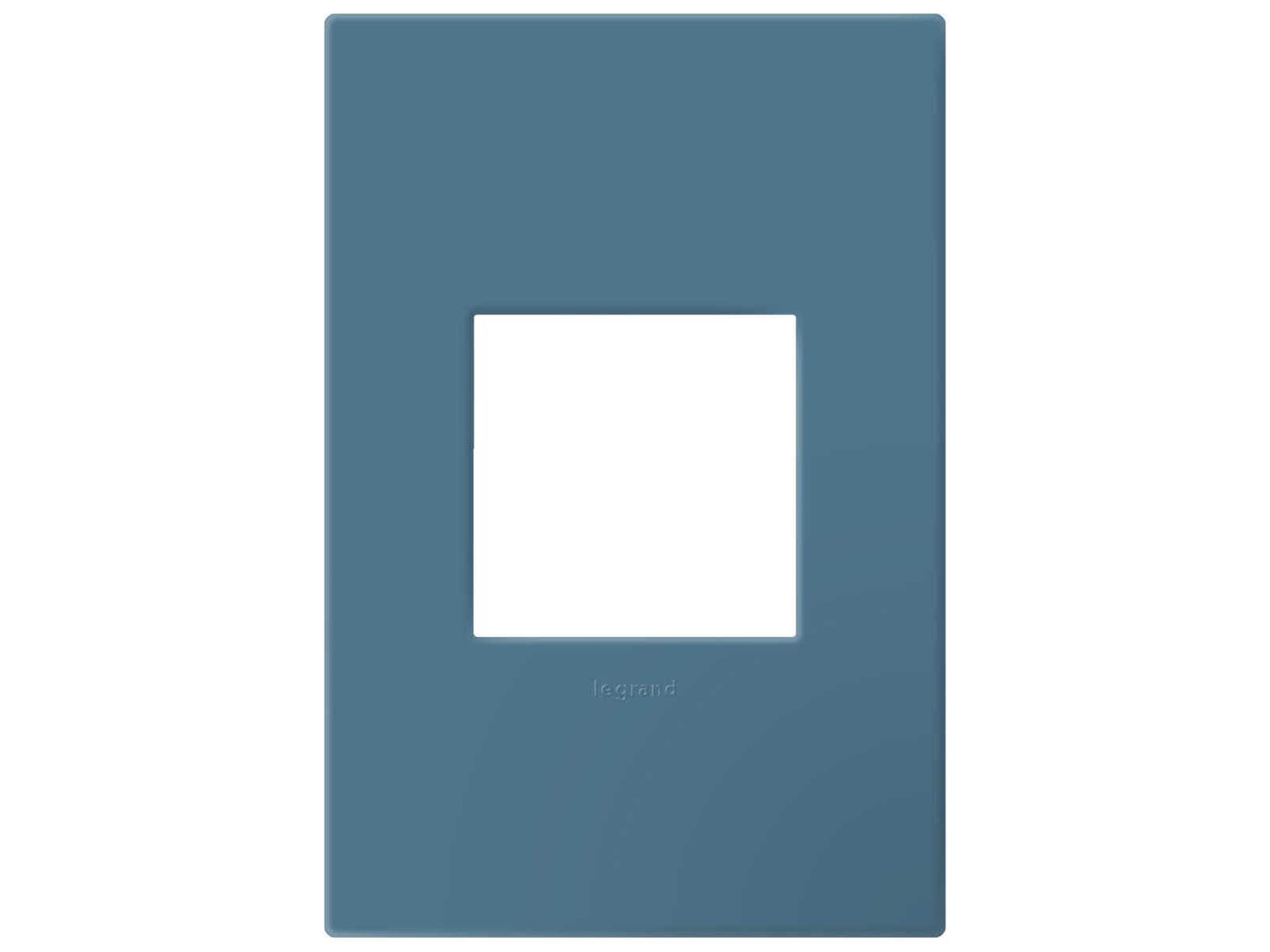 Plastics Mystic One-Gang-Plus Screwless Wall Plate with Microban