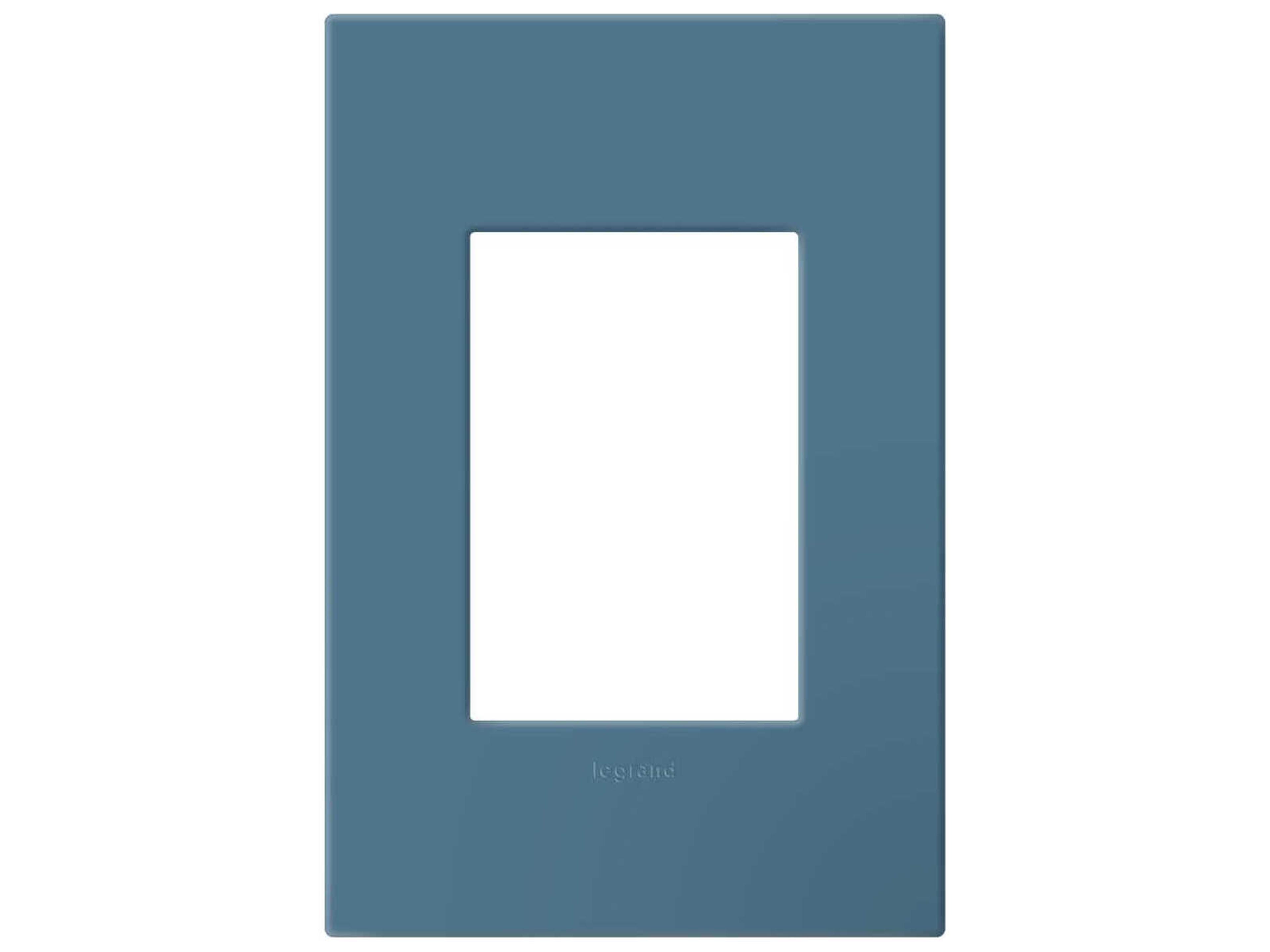 Plastics Mystic One-Gang Screwless Wall Plate with Microban