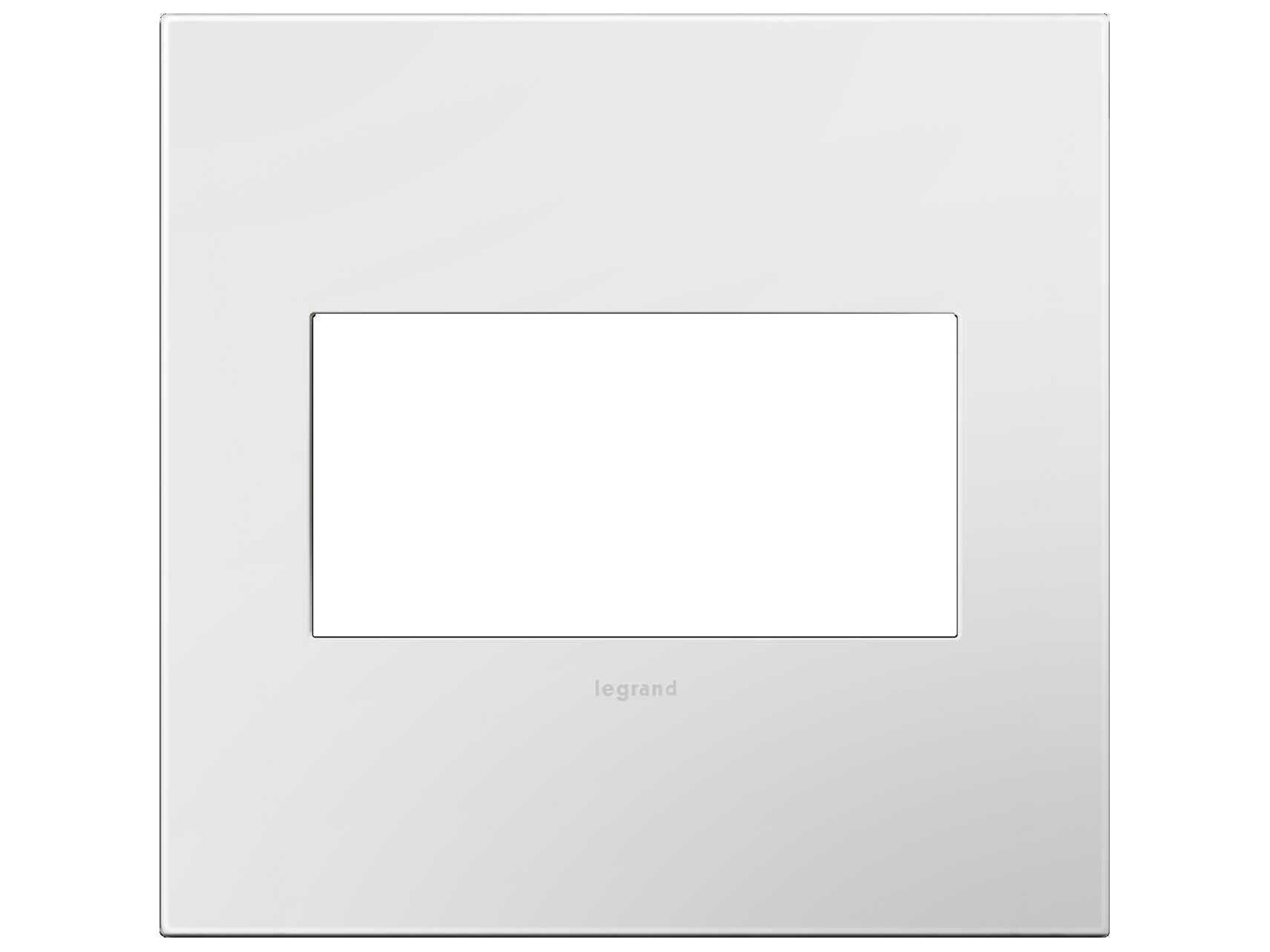 Powder White 2-Gang Wall Plate