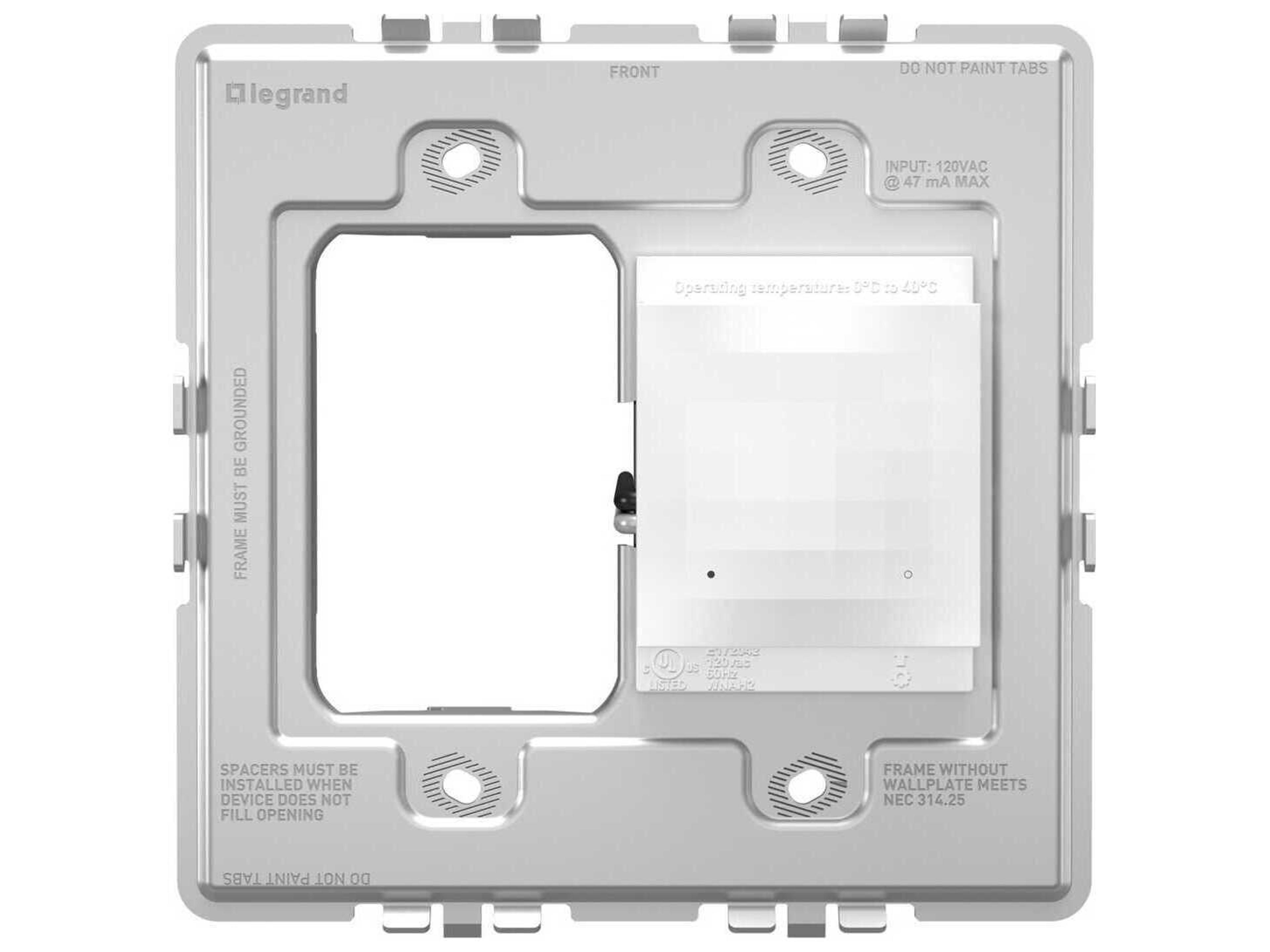 Adorne White Smart Surface-Mount Gateway with Netatmo
