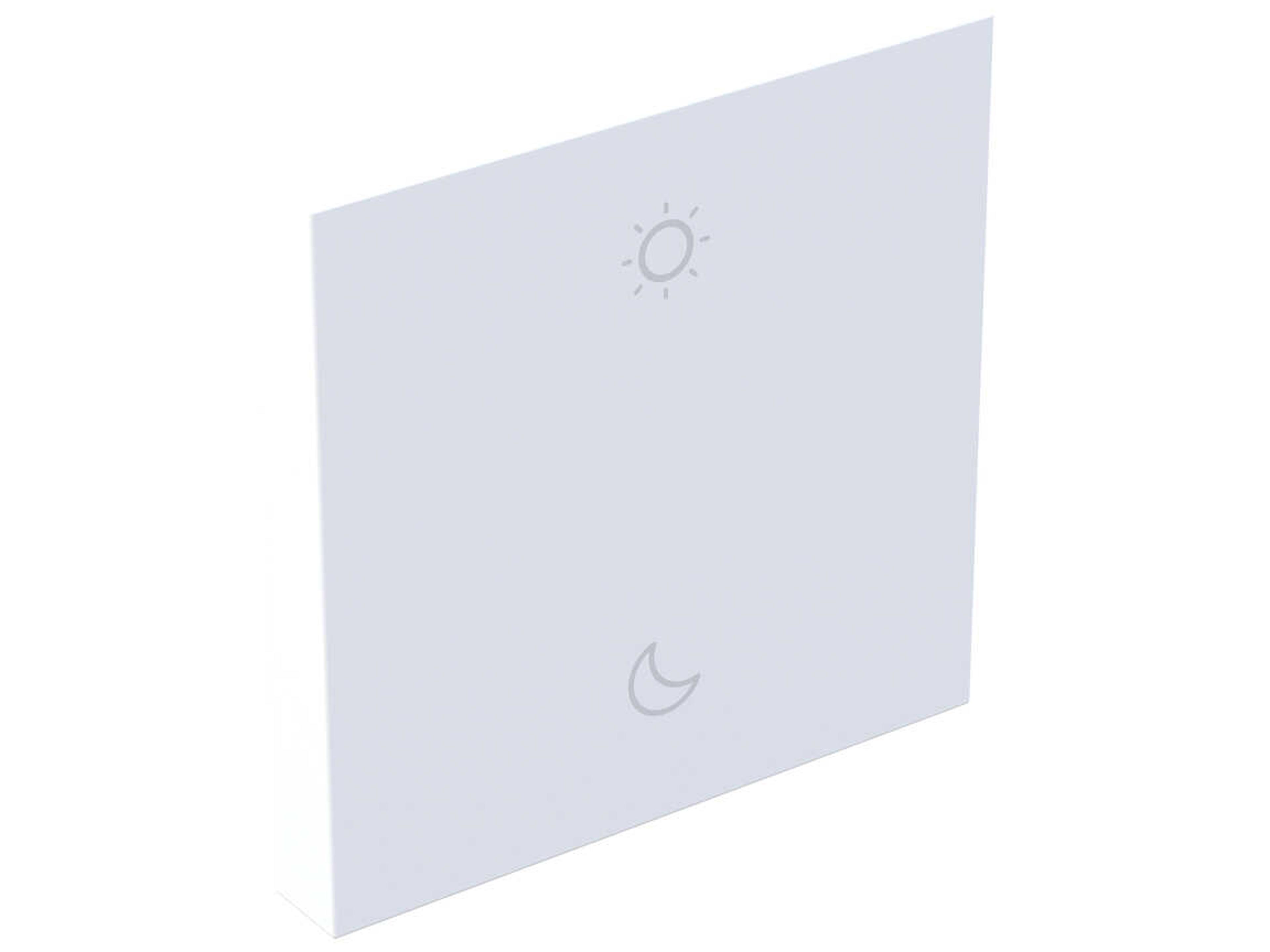 Adorne White Smart Wake/Sleep Wireless Switch with Netatmo Color Change Kit