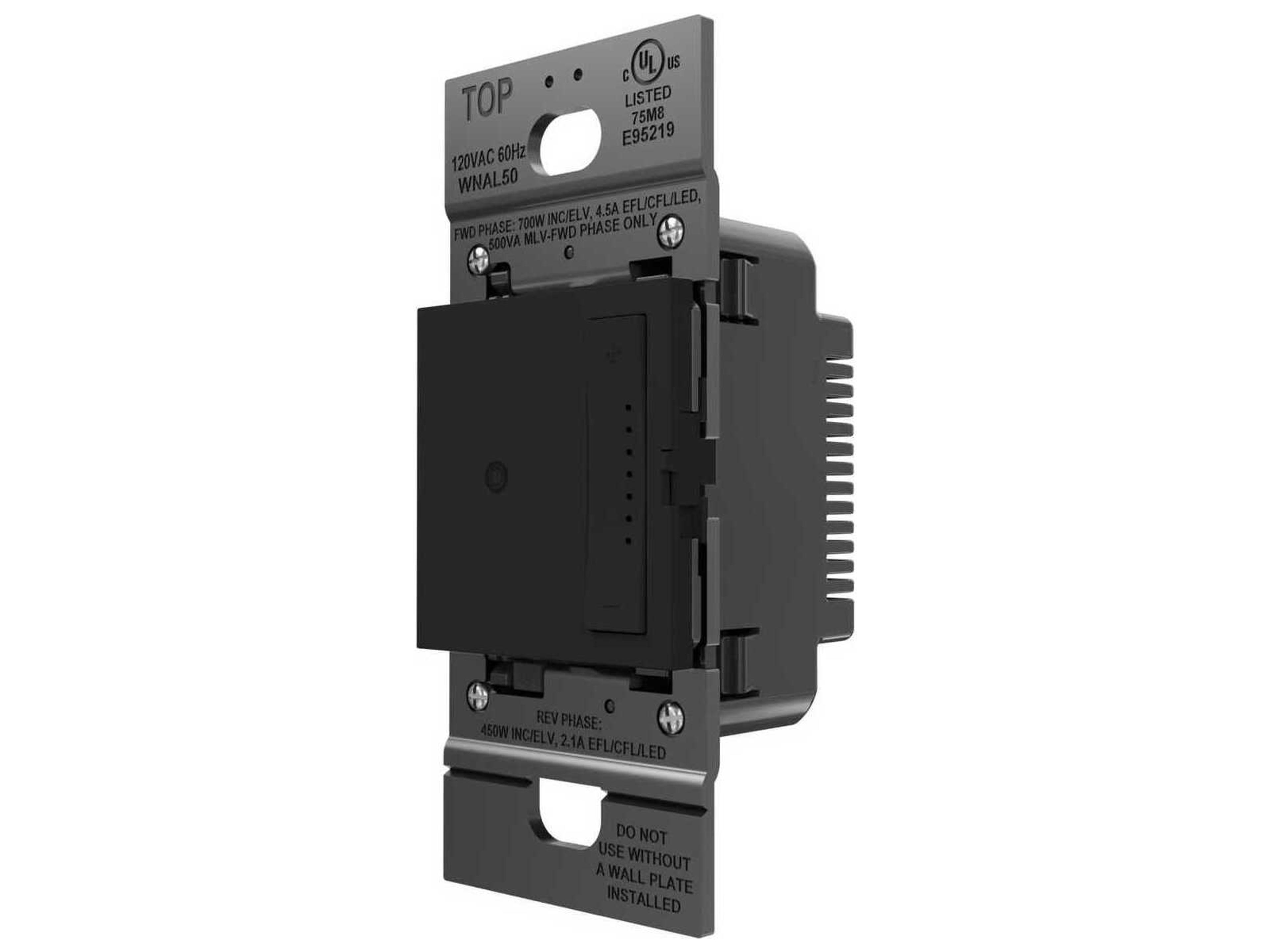 Legrand Adorne Graphite Smart Tru-Universal Dimmer with Netatmo