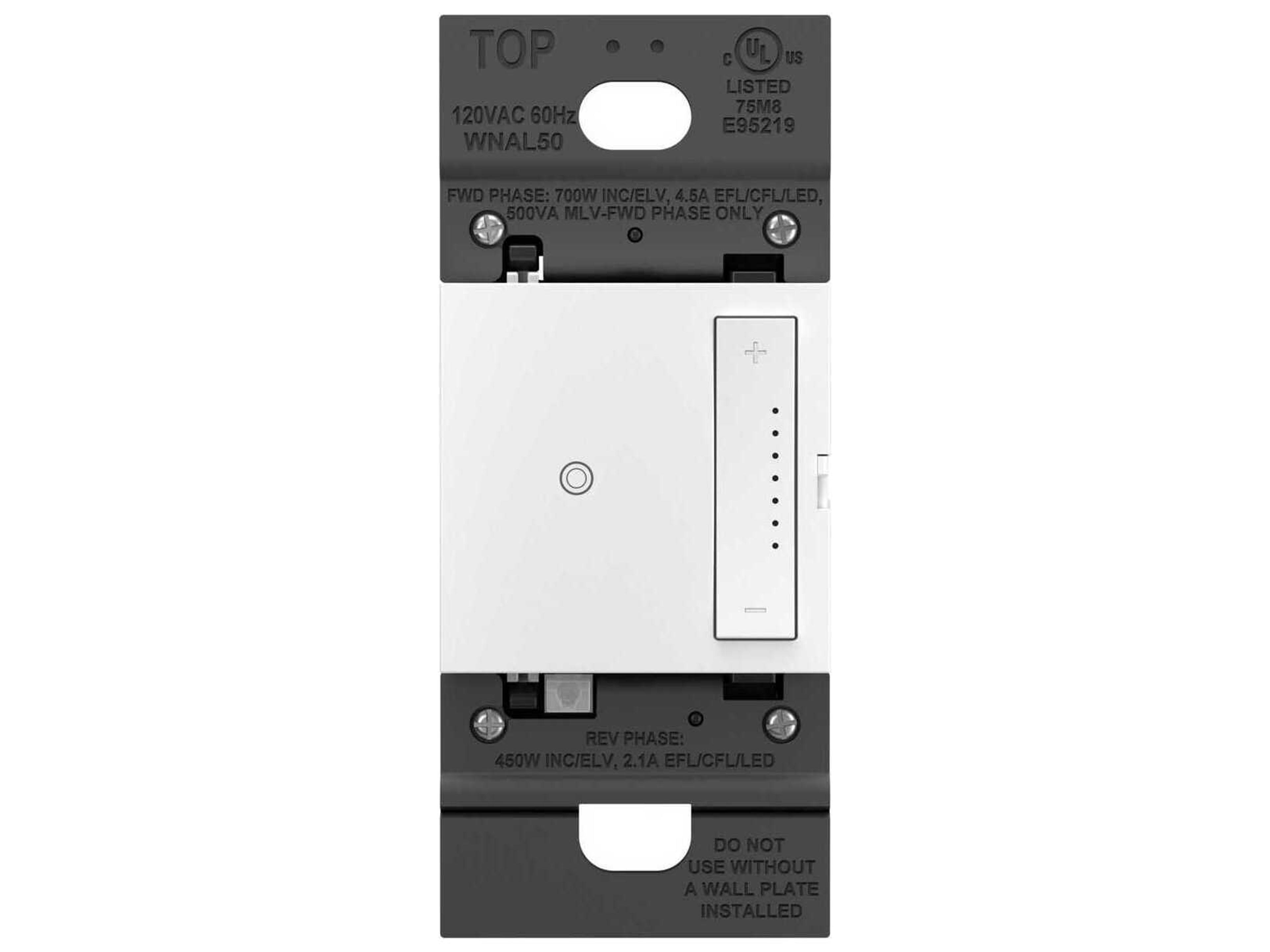 Adorne White Smart Tru-Universal Dimmer with Netatmo