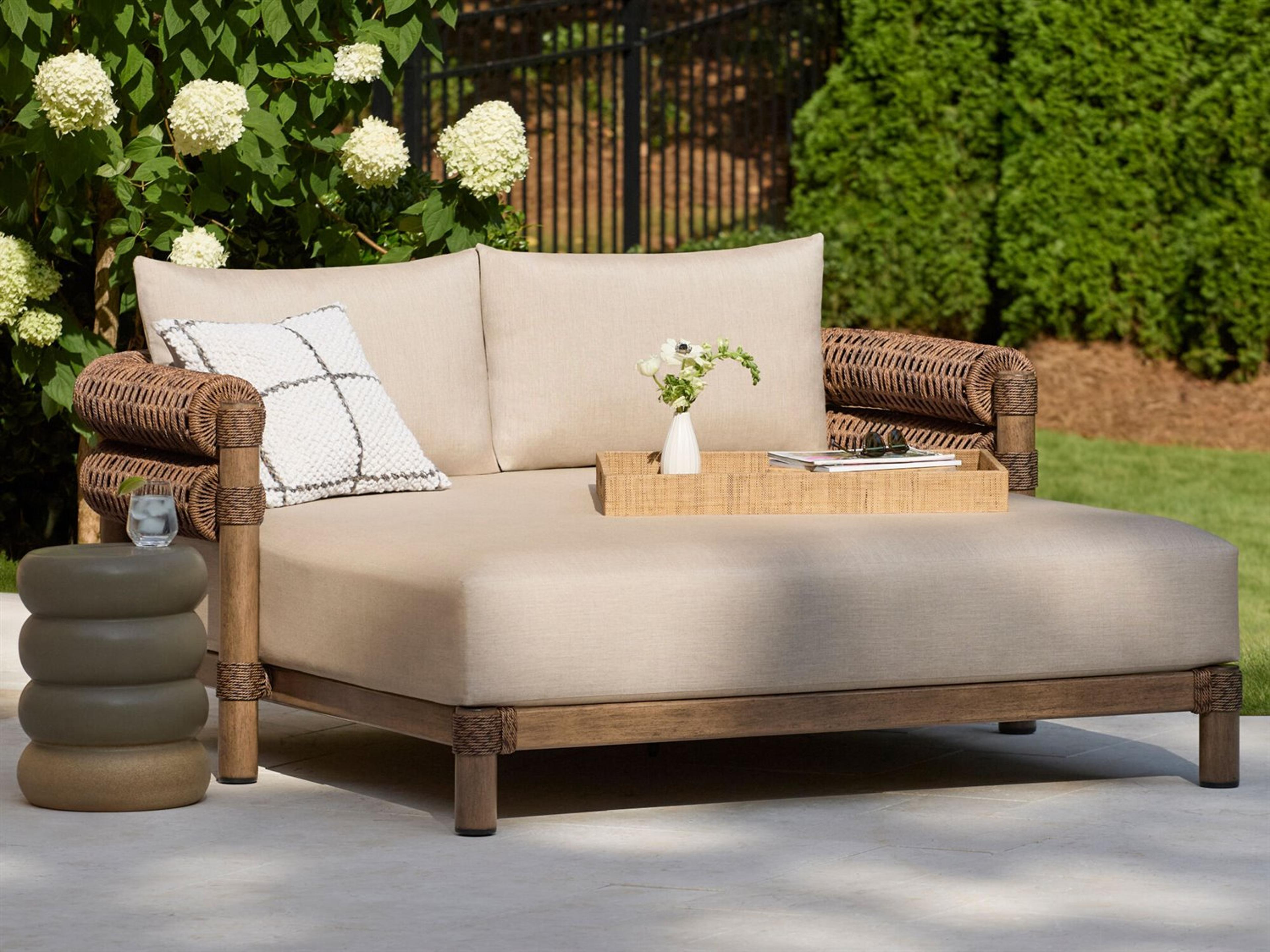 Livabliss by Surya Outdoor Bizen Brown Khaki Ceramic Round End Table