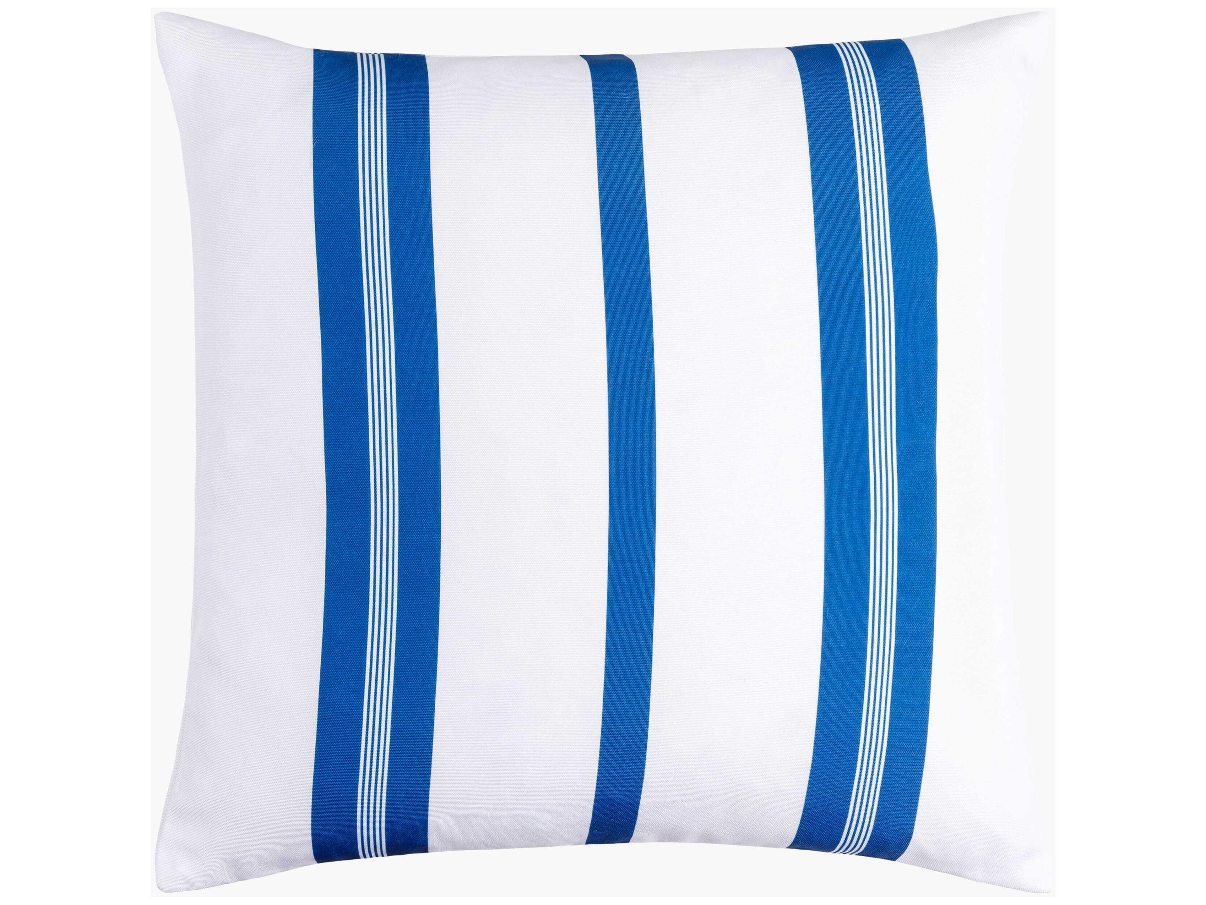 Classic Stripe White Pillow