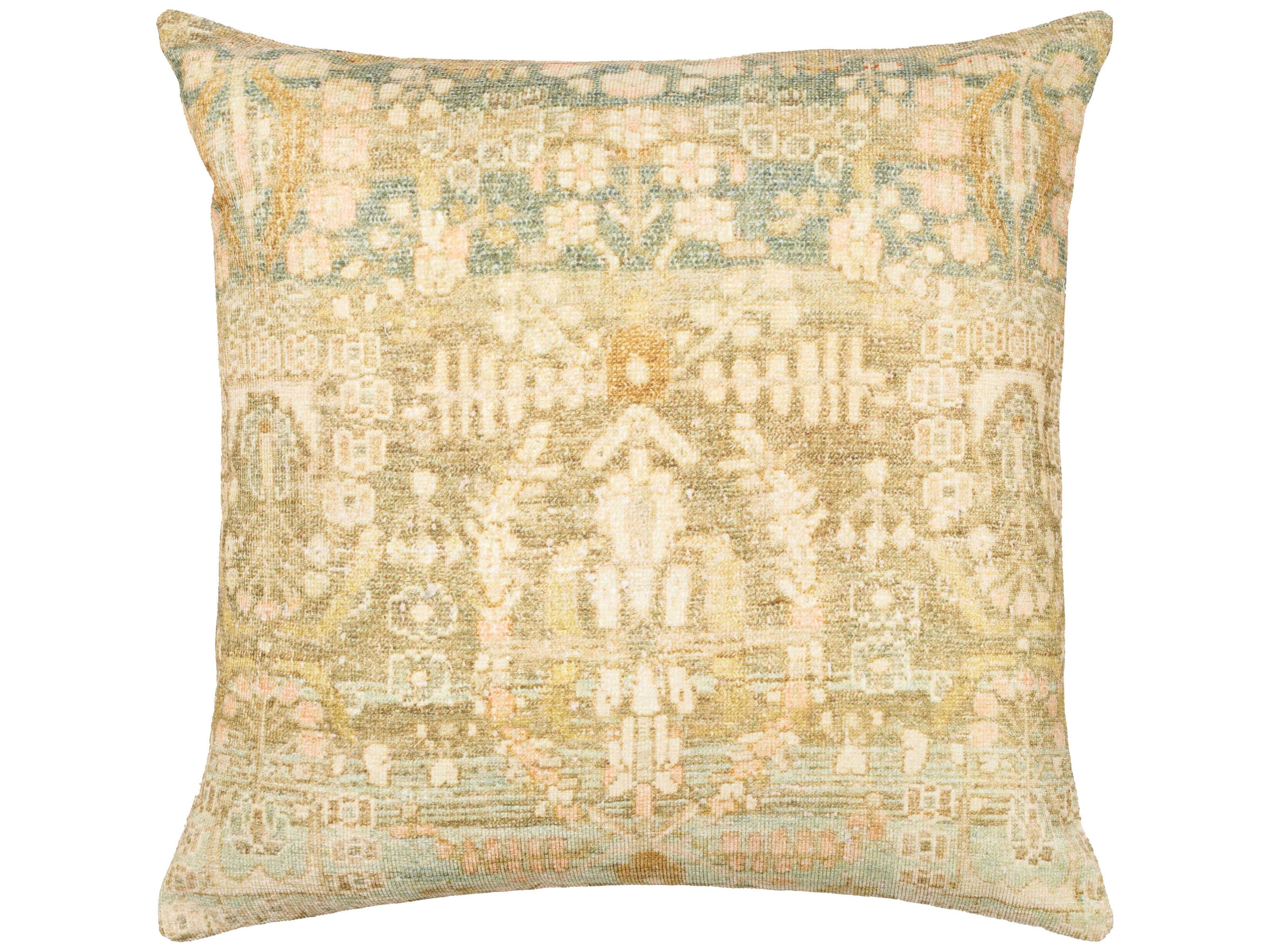 Emily Jean Light Brown Pillow