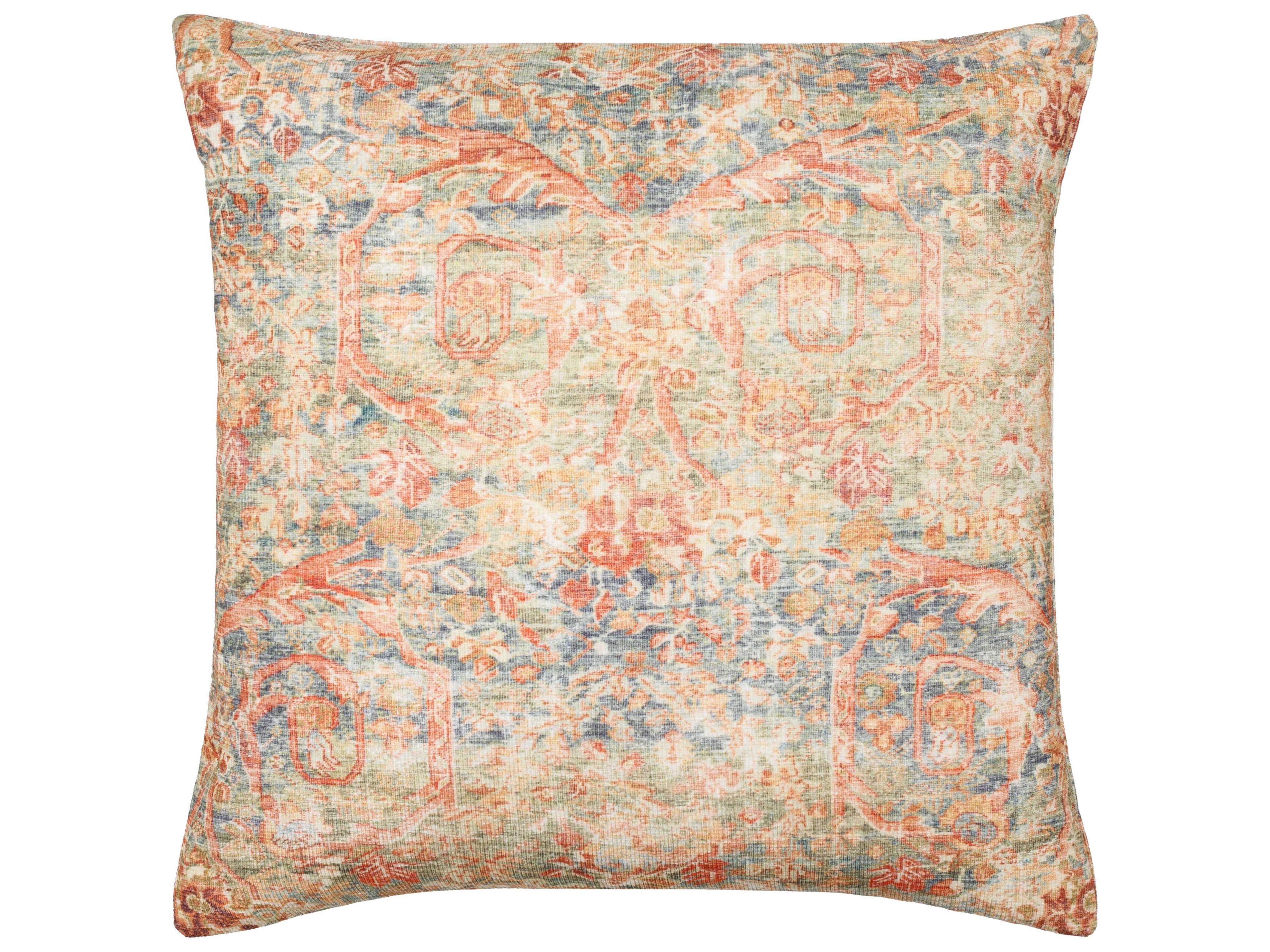 Emily Jean Medium Green Pillow