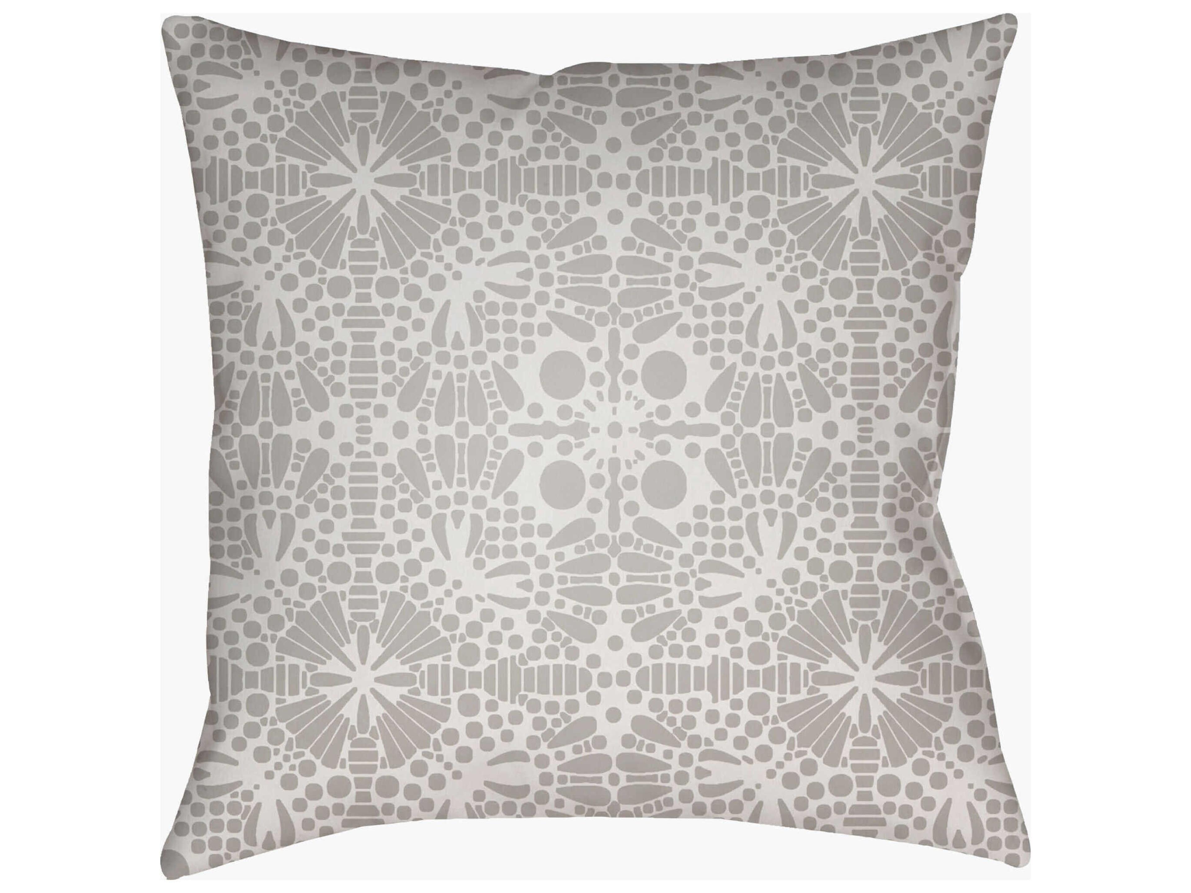 Laser Cut Off-white Pillow