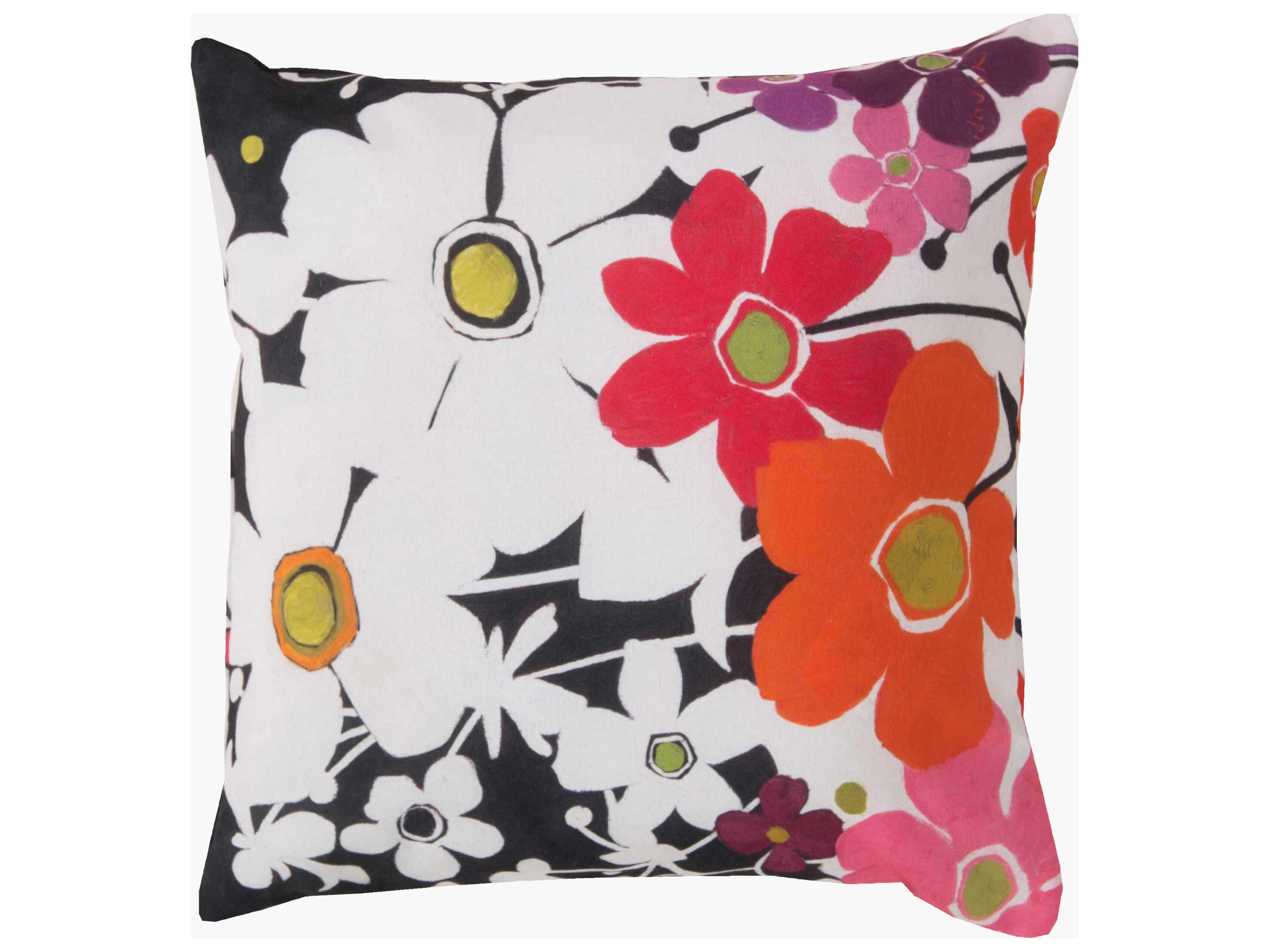 Livabliss by Surya Outdoor Rain Purple Pillow