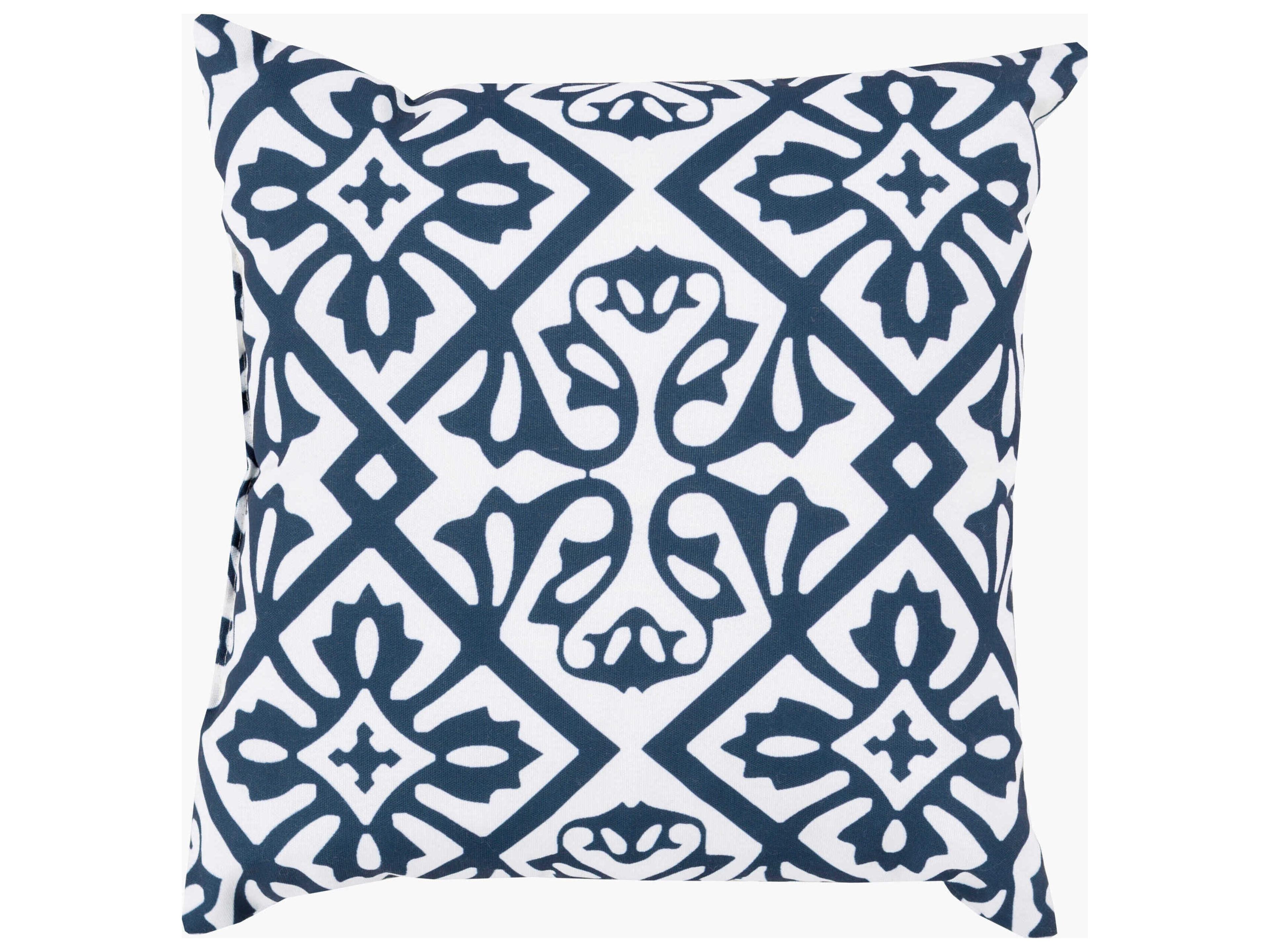 Livabliss by Surya Outdoor Rain Navy Pillow