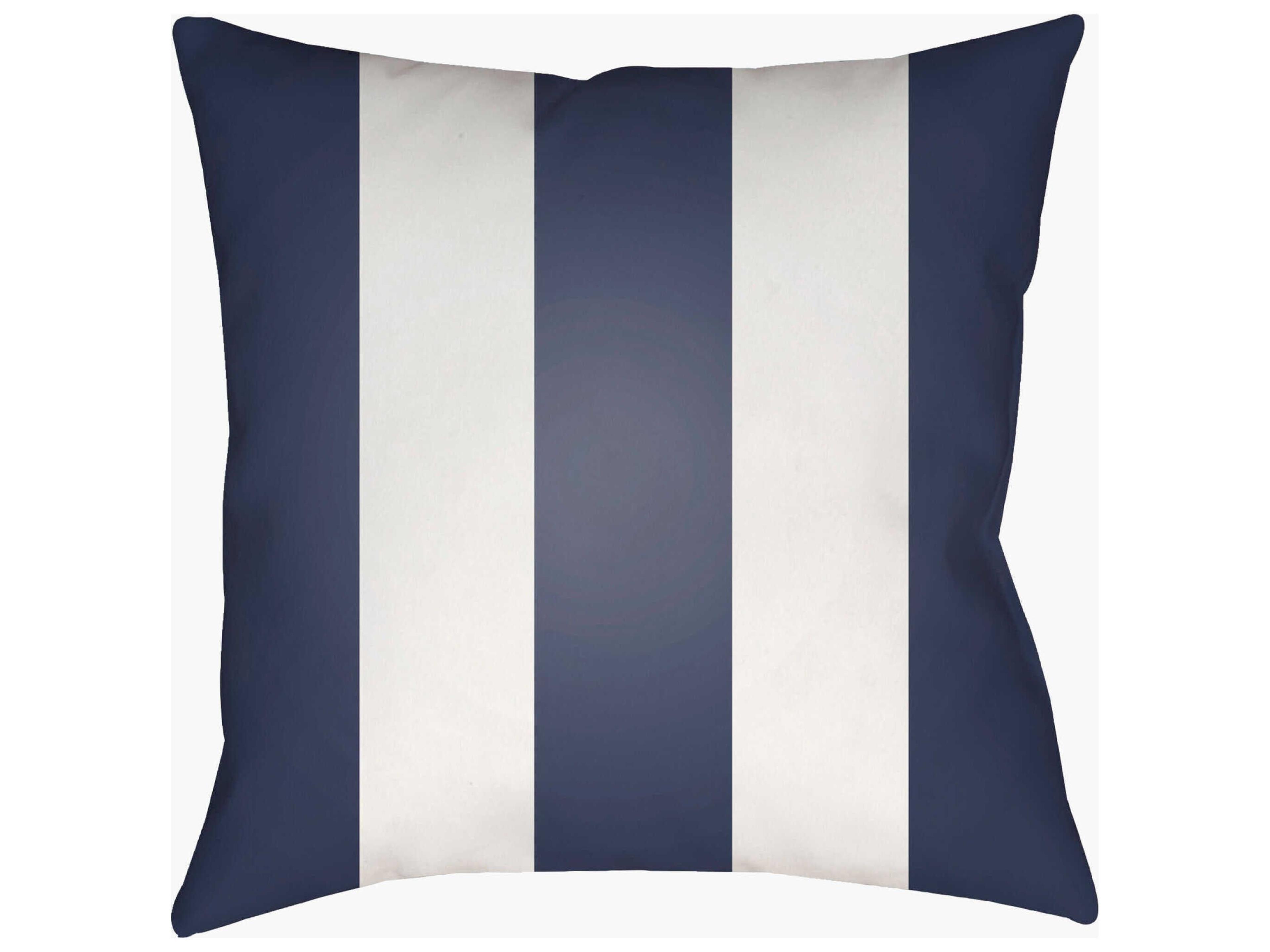 Livabliss by Surya Outdoor Vineyard Navy Blue Pillow