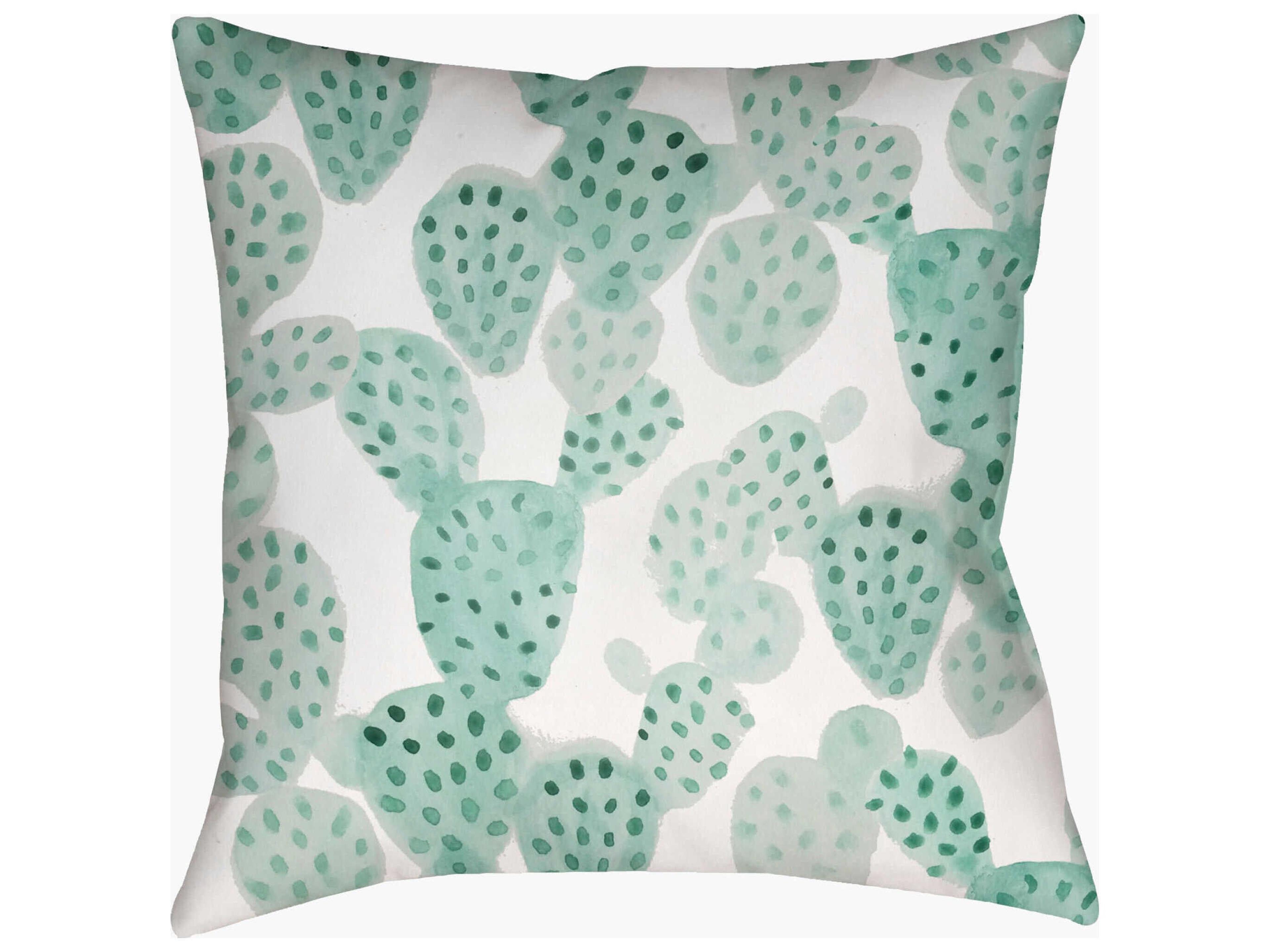 Livabliss by Surya Outdoor Prickly II Mint Green Pillow