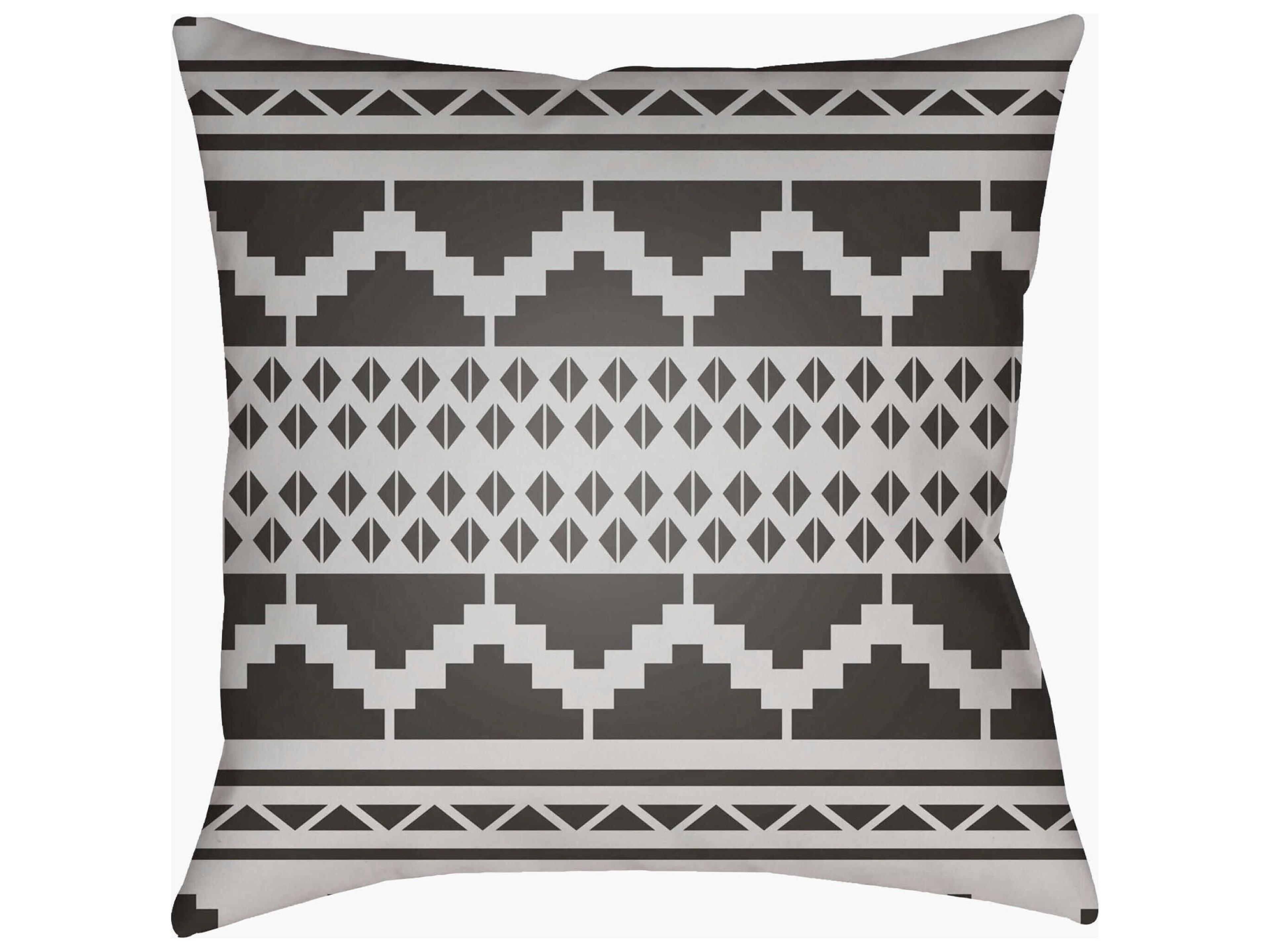Livabliss by Surya Outdoor Yindi Black Pillow