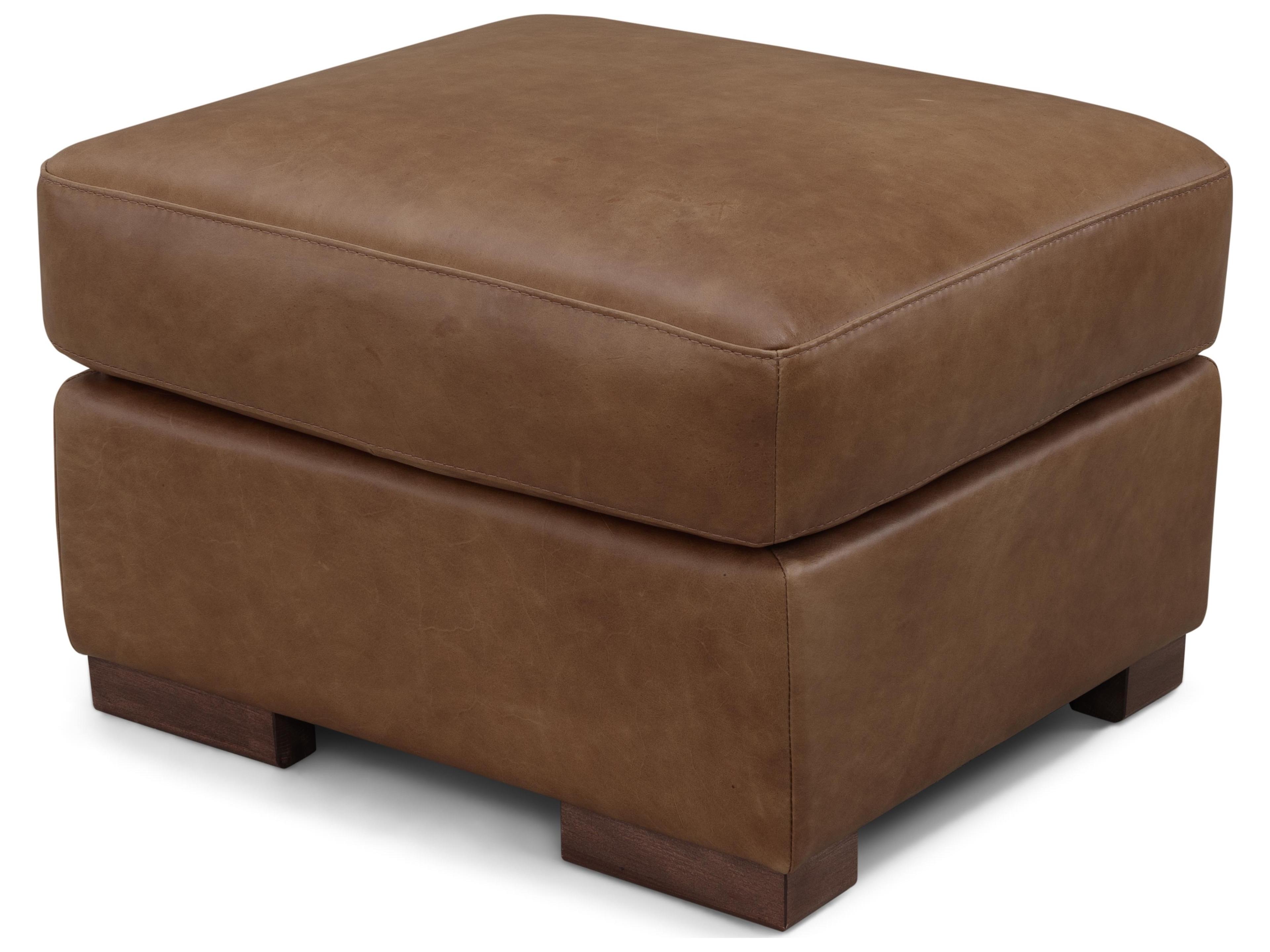 Inglewood Ottoman B5800A Vintage Brown Derby