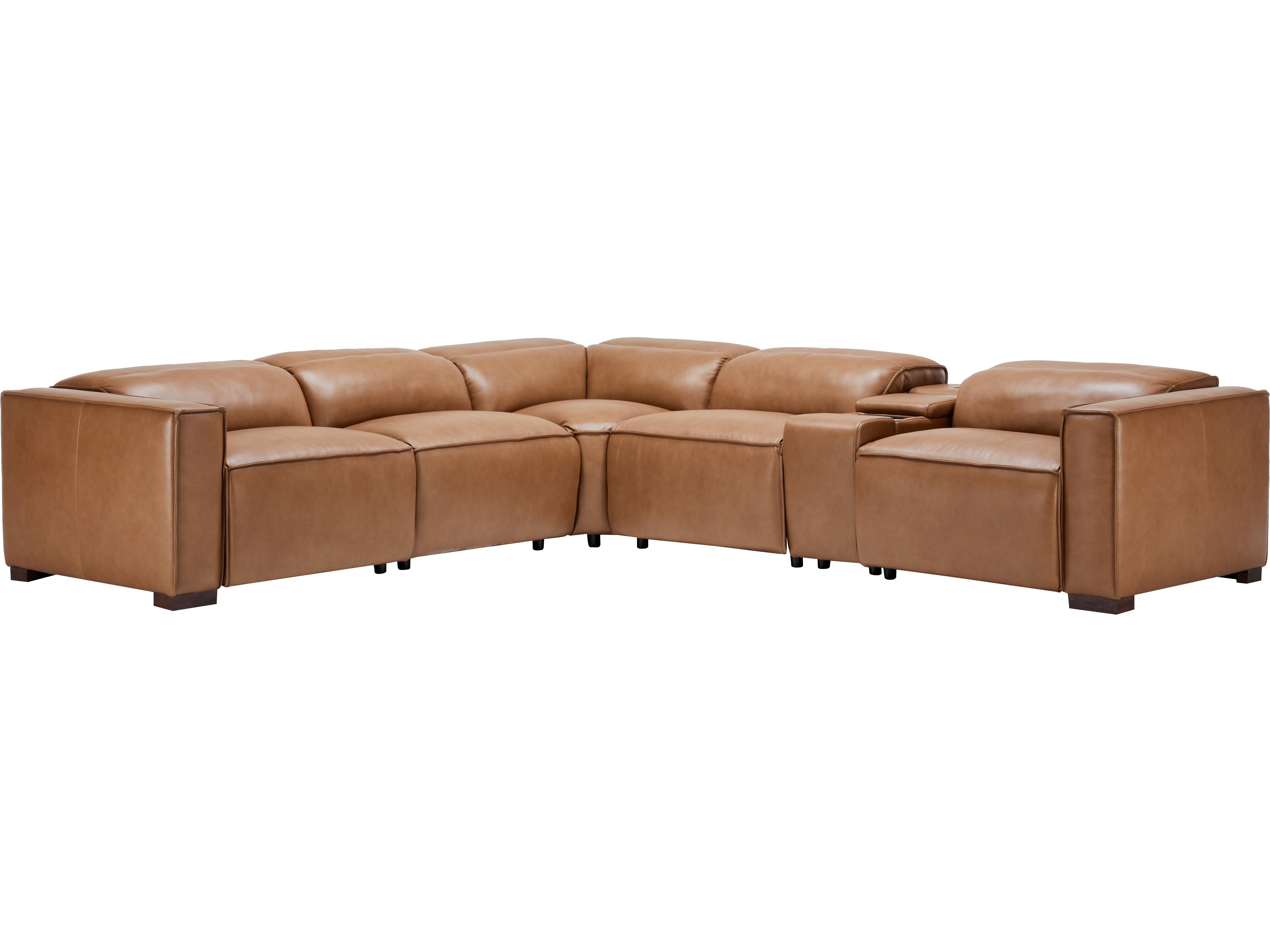 Leather Sectional