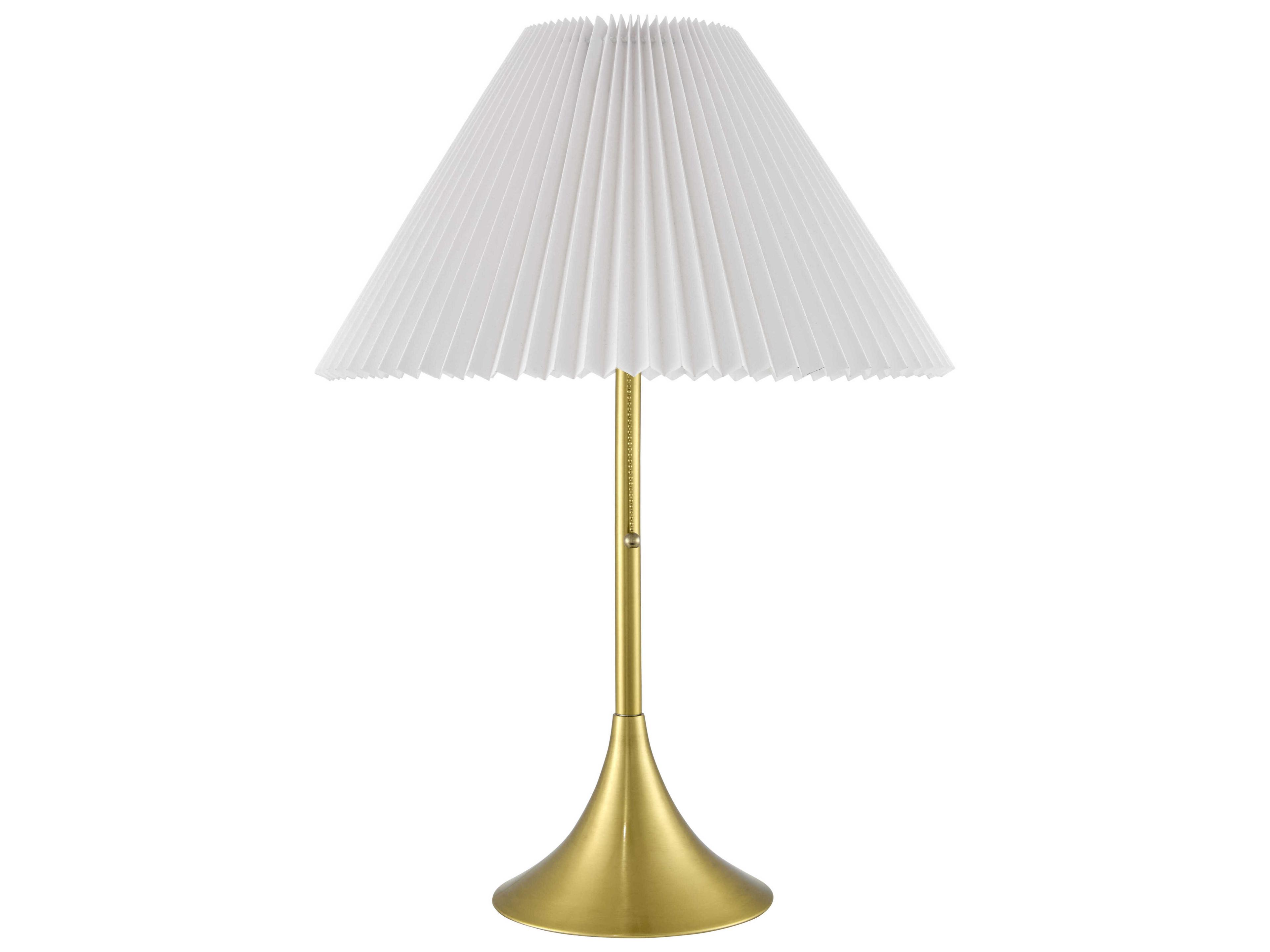 Livabliss by Surya Alceda Metallic Brass Table Lamp