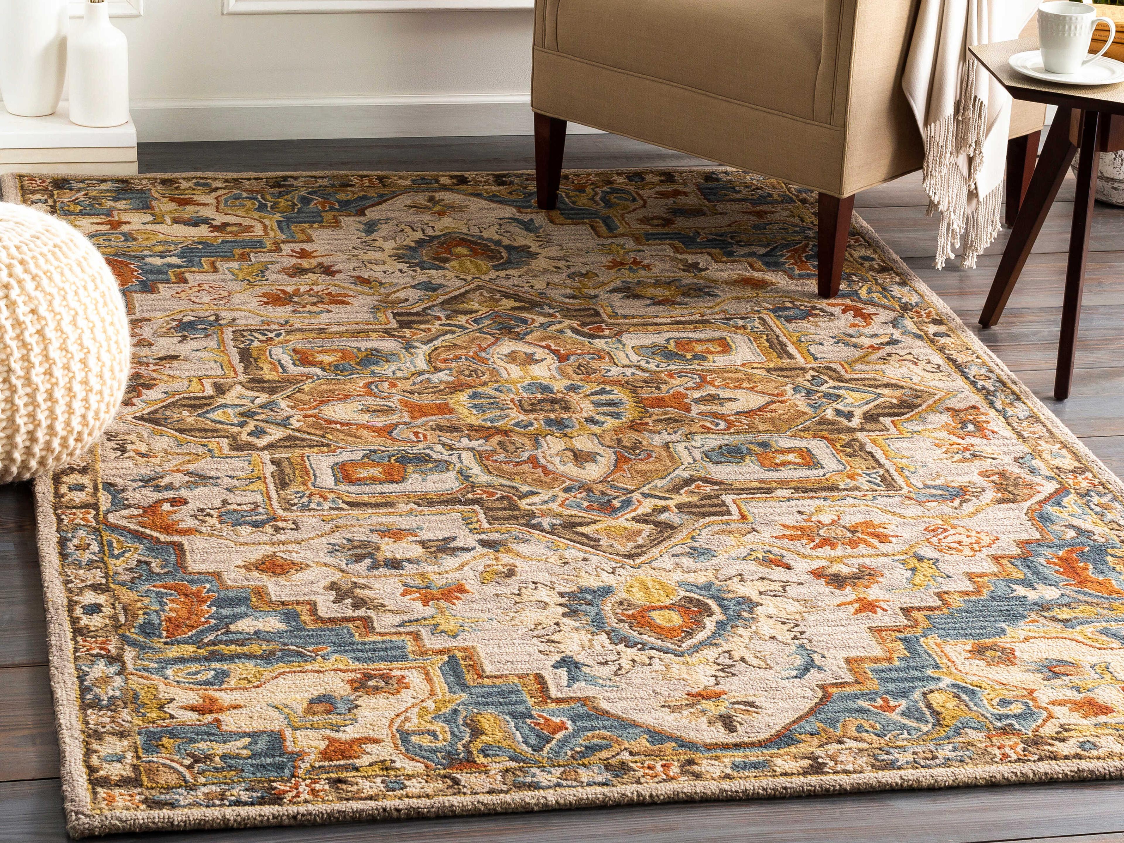 Livabliss by Surya Artemis Bordered Runner Area Rug