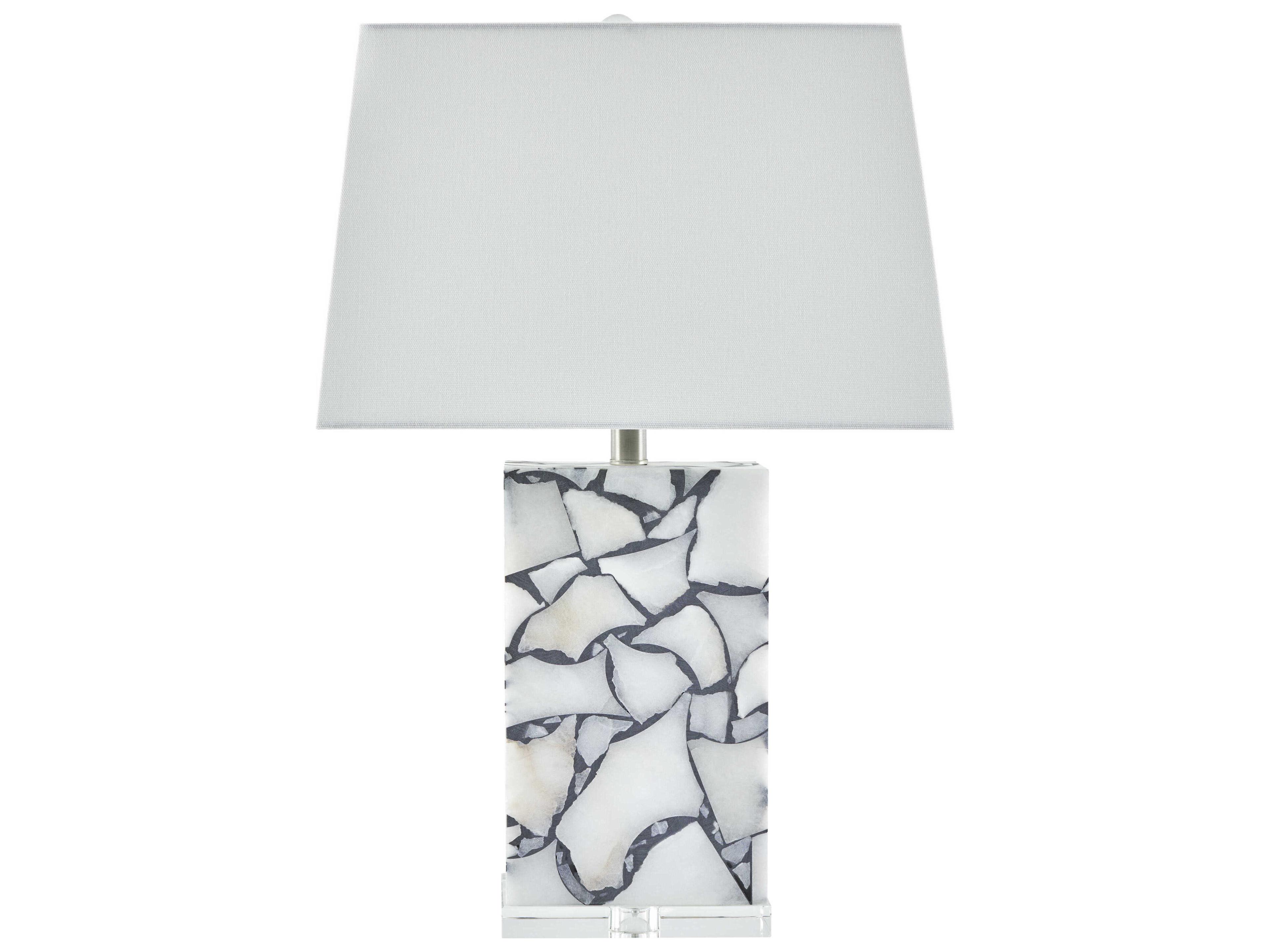 Livabliss by Surya Angelo Brick White Buffet Lamp
