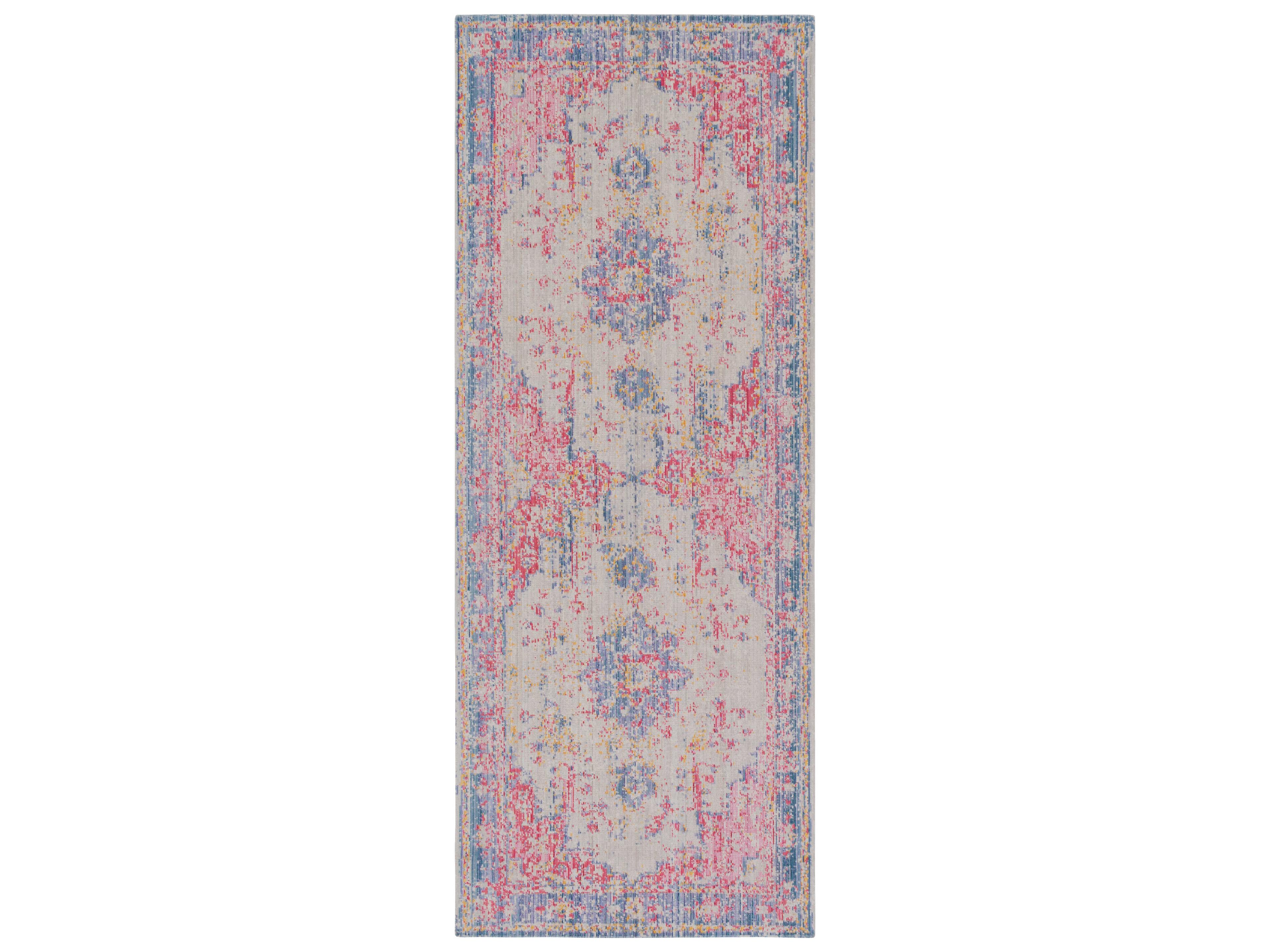 Antioch Bordered Runner Area Rug