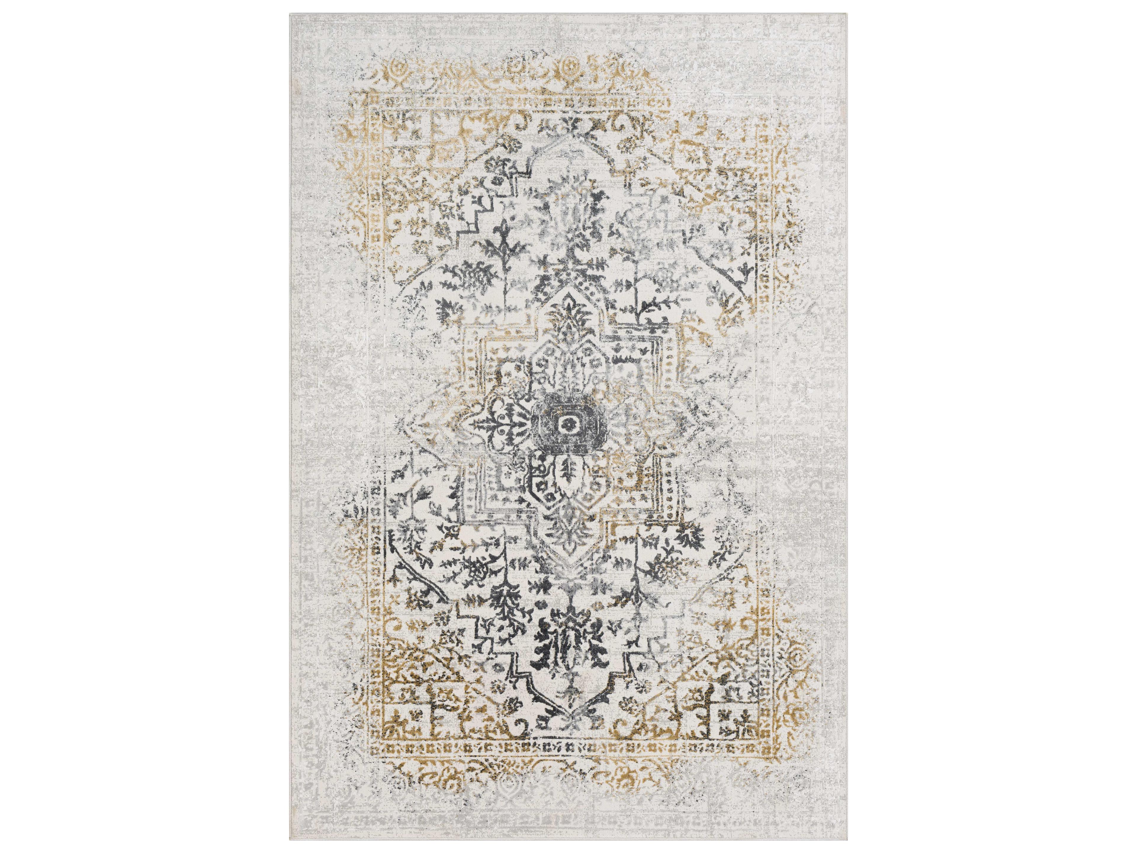 Aisha Bordered Area Rug