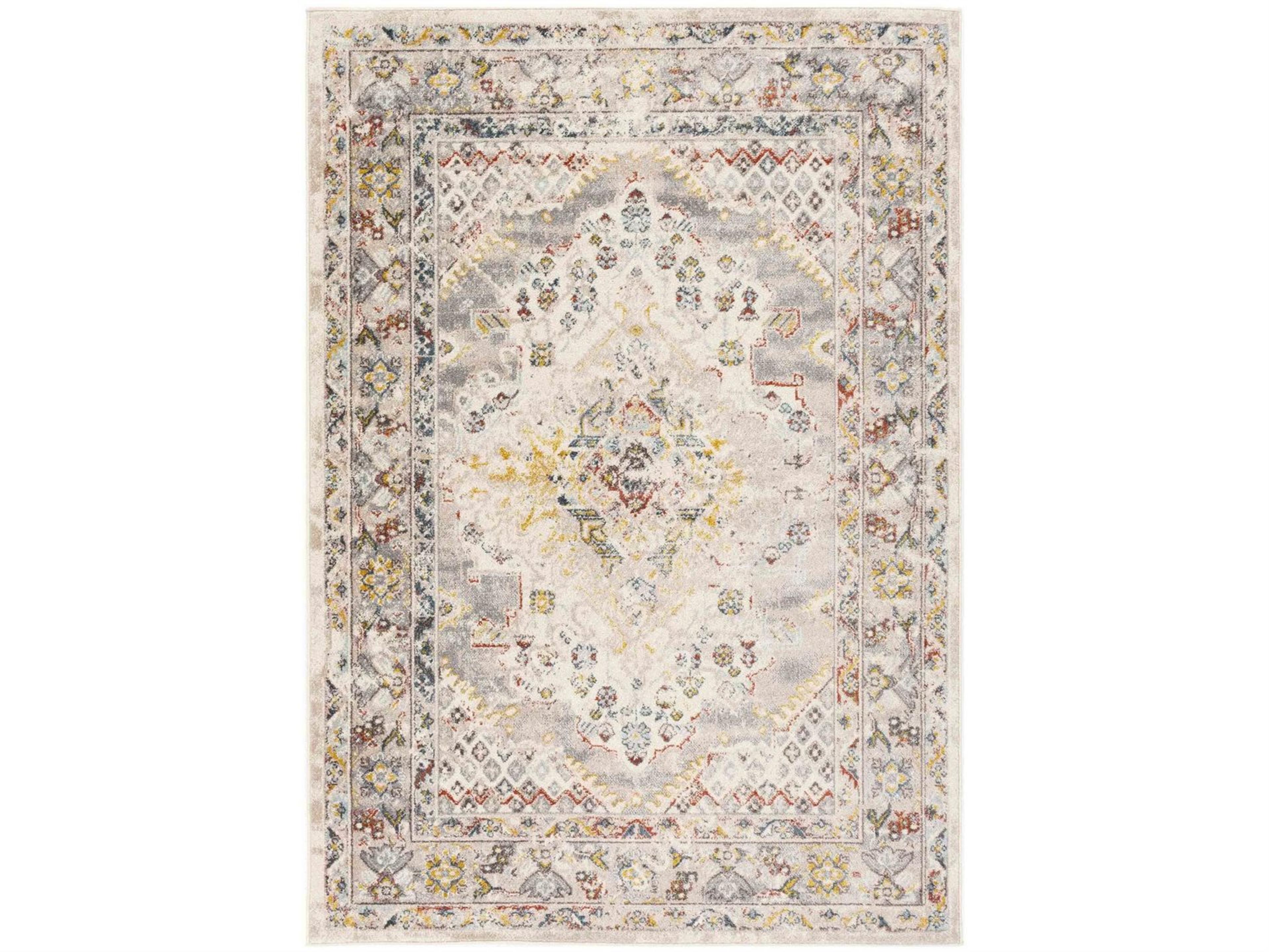 Ankara Bordered Area Rug