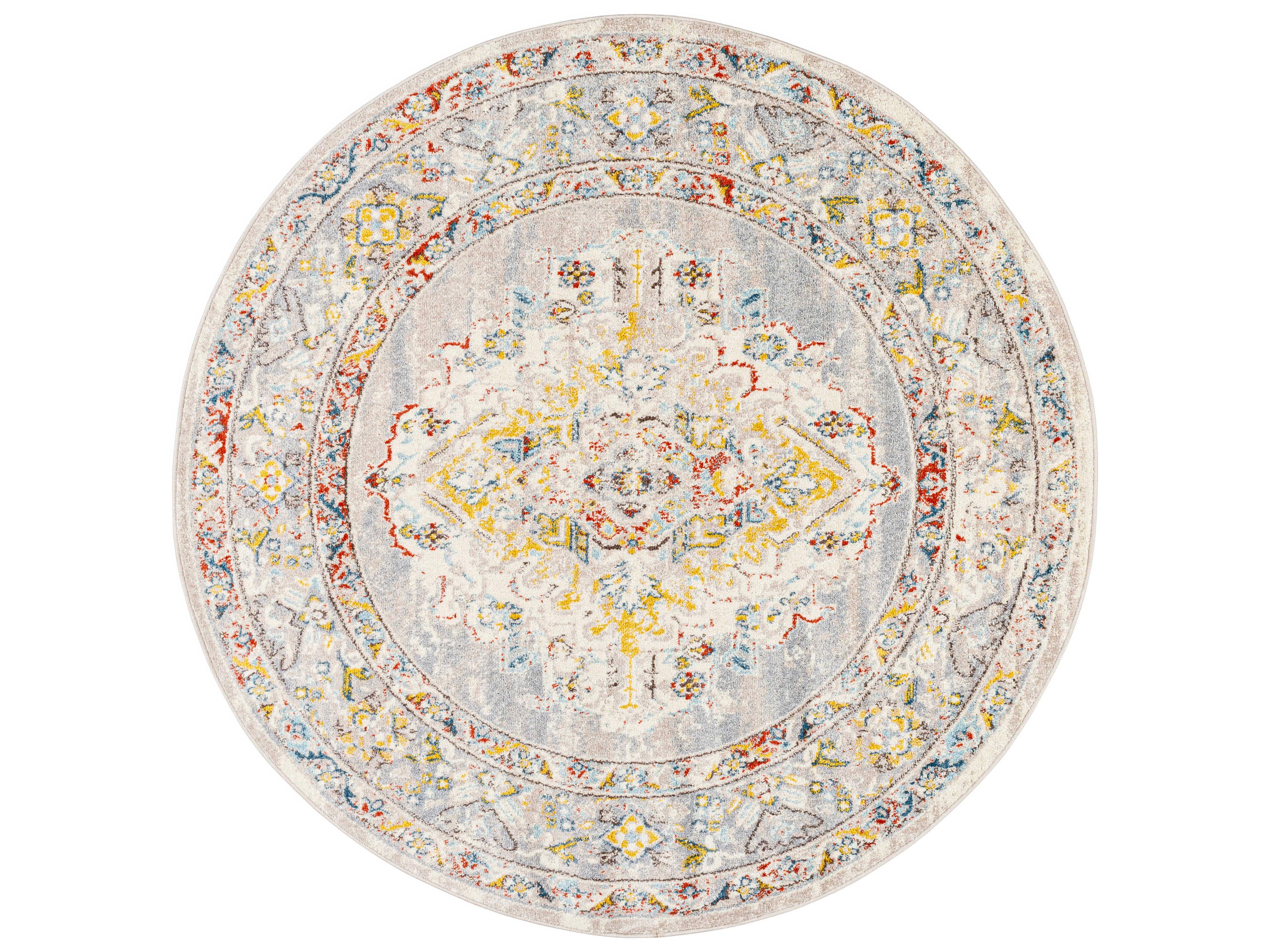 Ankara Bordered Area Rug