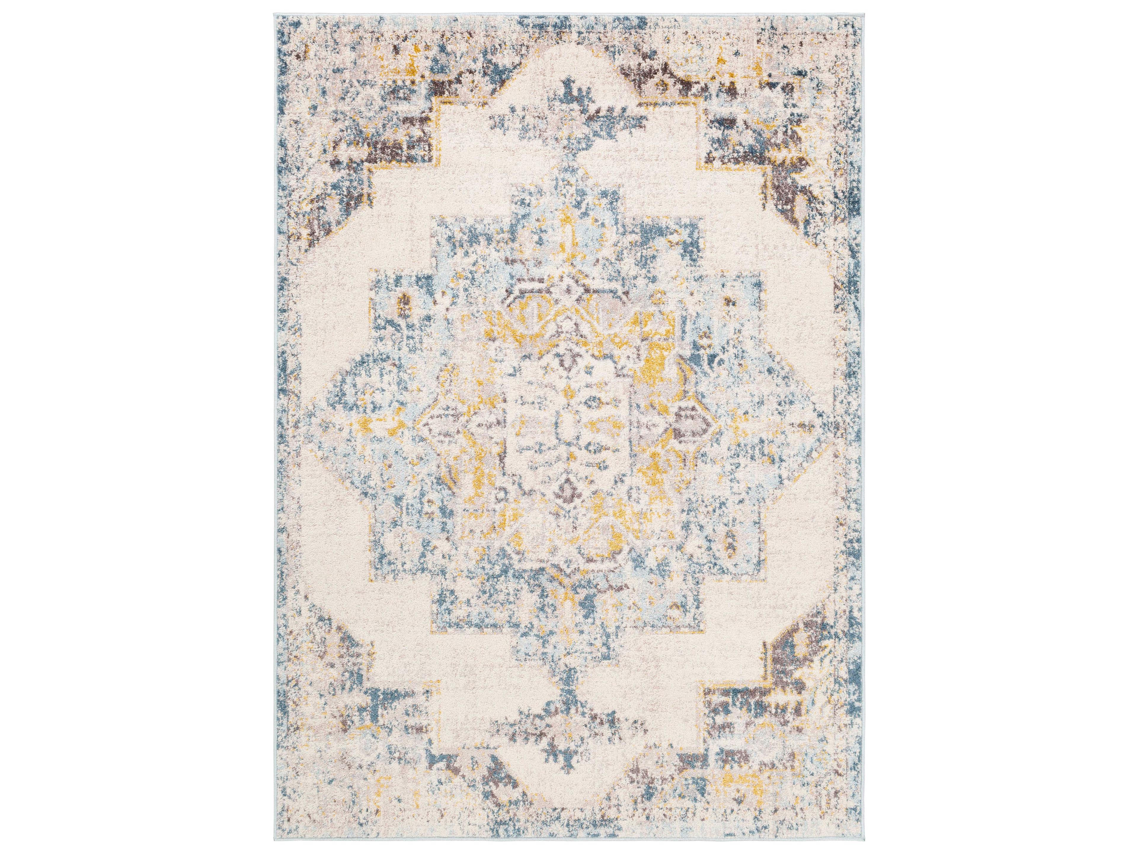 Ankara Bordered Area Rug